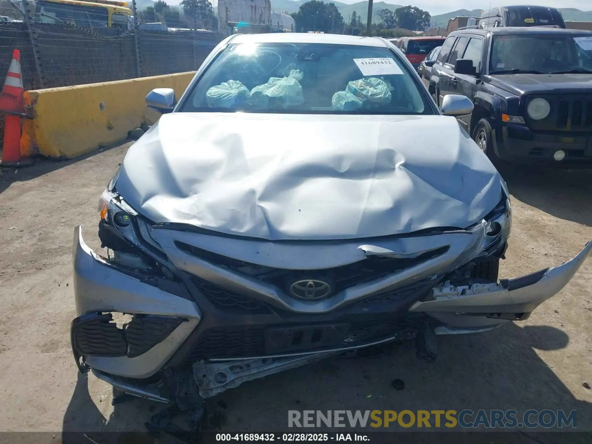 11 fotografías del automóvil dañado 4T1K61AK7NU018472 TOYOTA CAMRY 2022