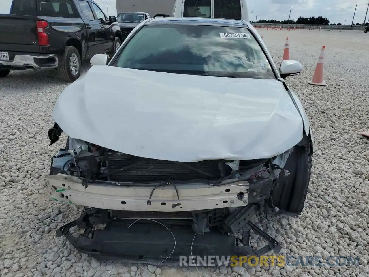 5 fotografías del automóvil dañado 4T1K61AK7NU019119 TOYOTA CAMRY 2022