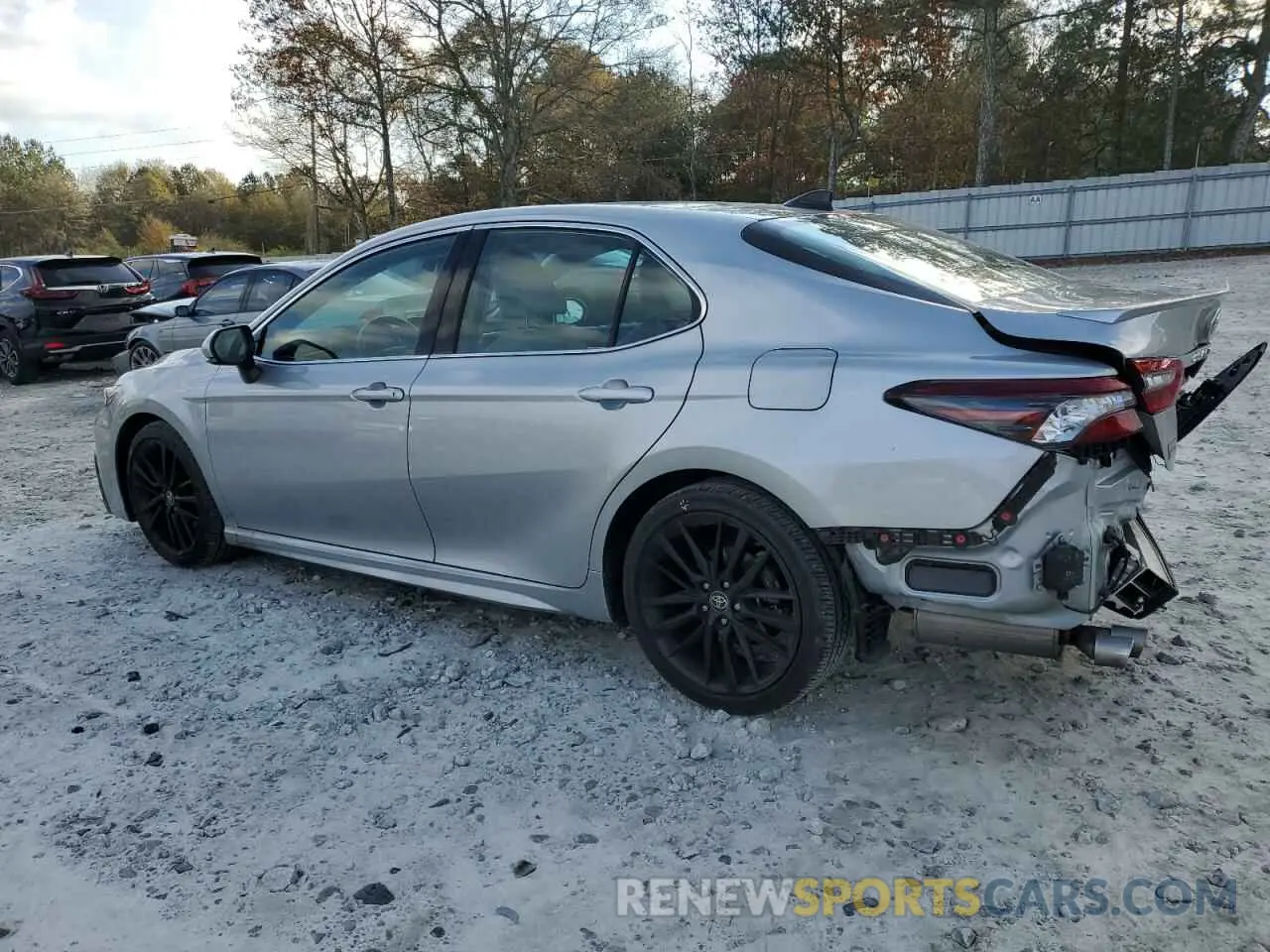 2 fotografías del automóvil dañado 4T1K61AK7NU022666 TOYOTA CAMRY 2022