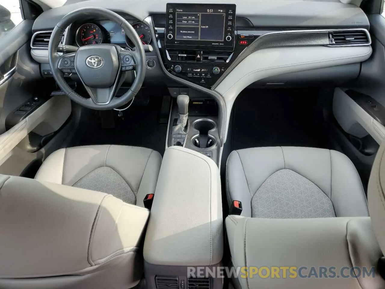 8 fotografías del automóvil dañado 4T1K61AK7NU022666 TOYOTA CAMRY 2022