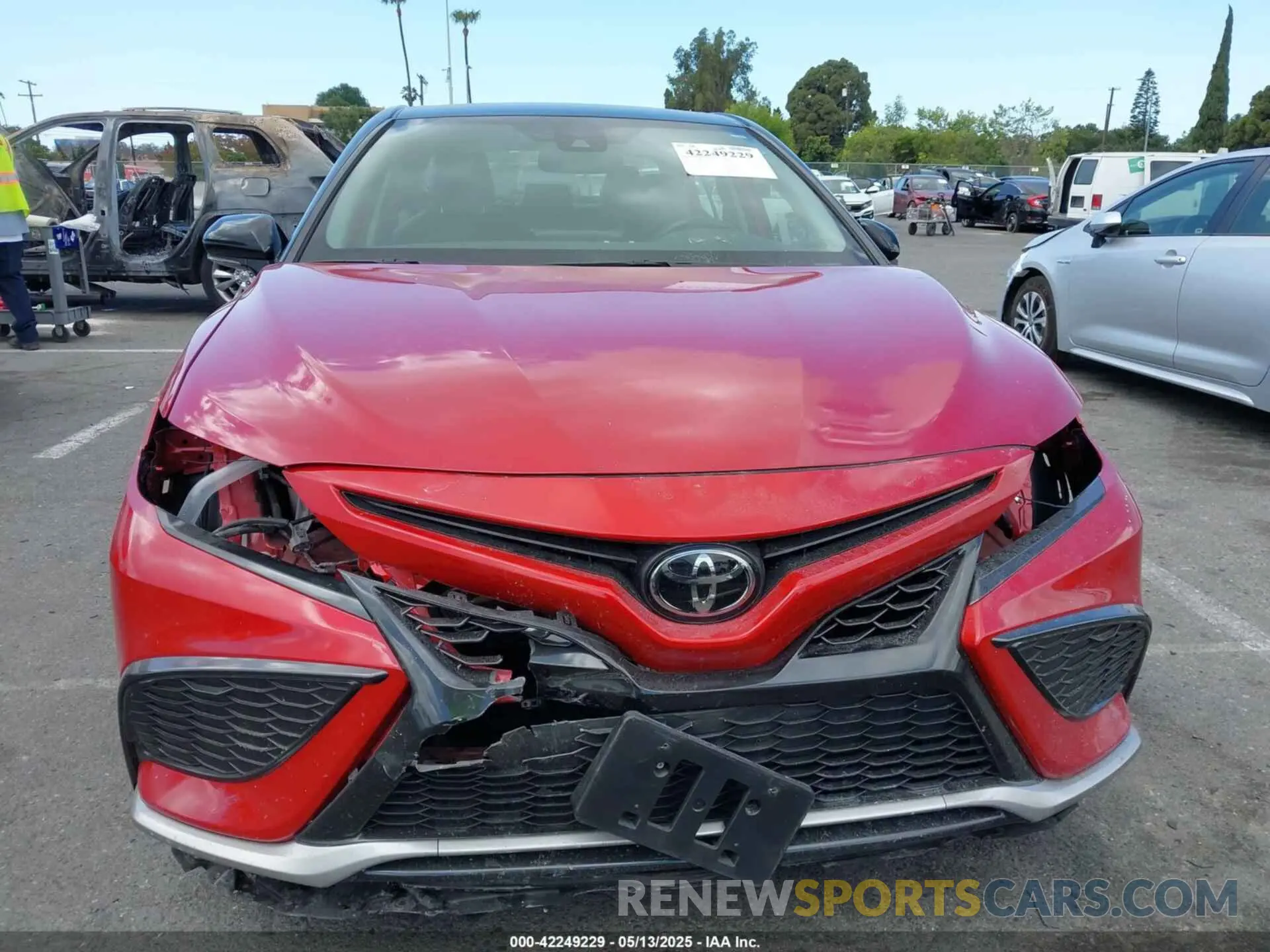 13 fotografías del automóvil dañado 4T1K61AK7NU035255 TOYOTA CAMRY 2022