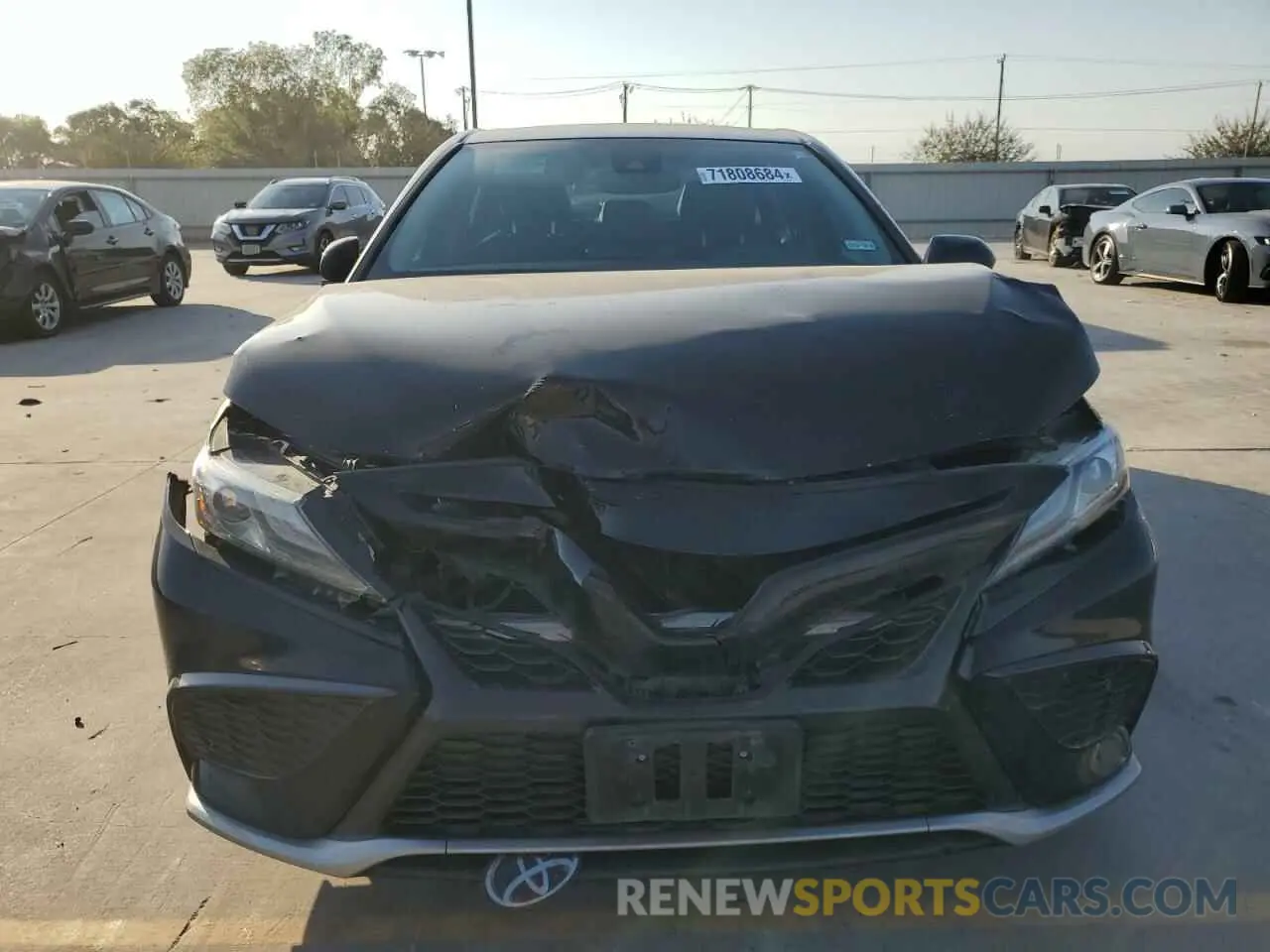 5 fotografías del automóvil dañado 4T1K61AK7NU043839 TOYOTA CAMRY 2022