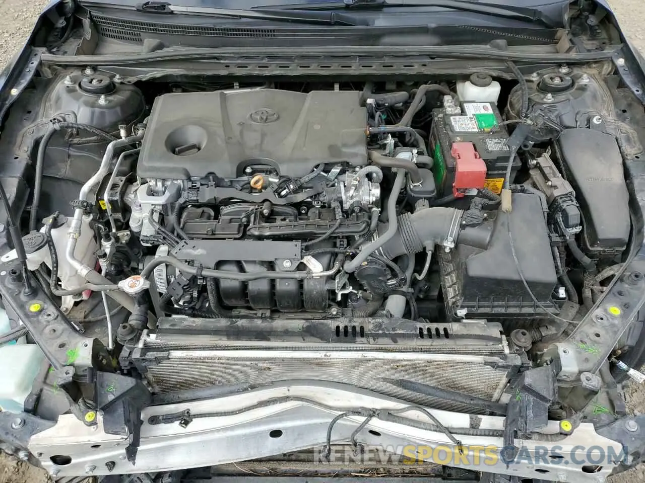 11 fotografías del automóvil dañado 4T1K61AK8NU004225 TOYOTA CAMRY 2022