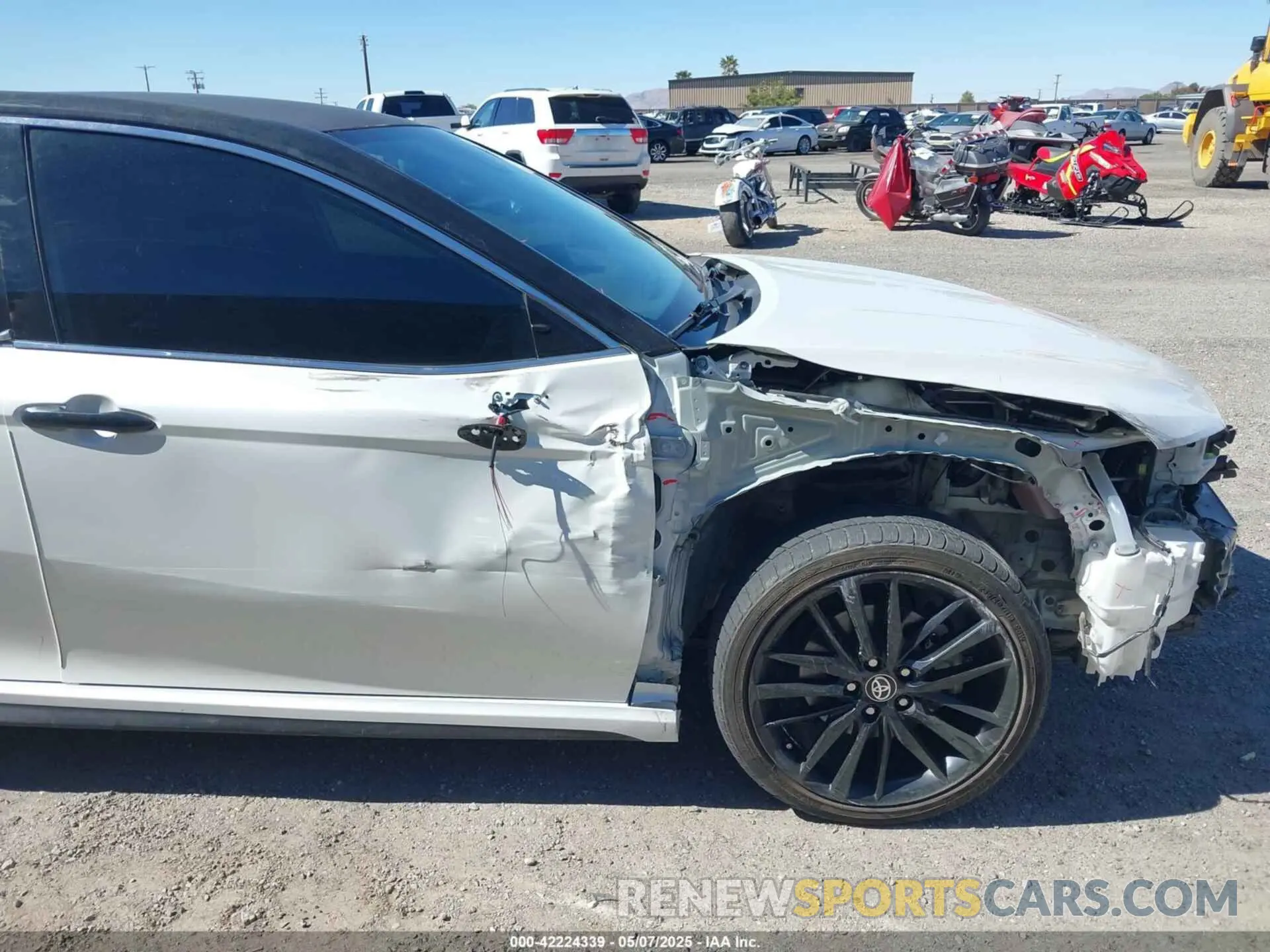 6 fotografías del automóvil dañado 4T1K61AK8NU005679 TOYOTA CAMRY 2022