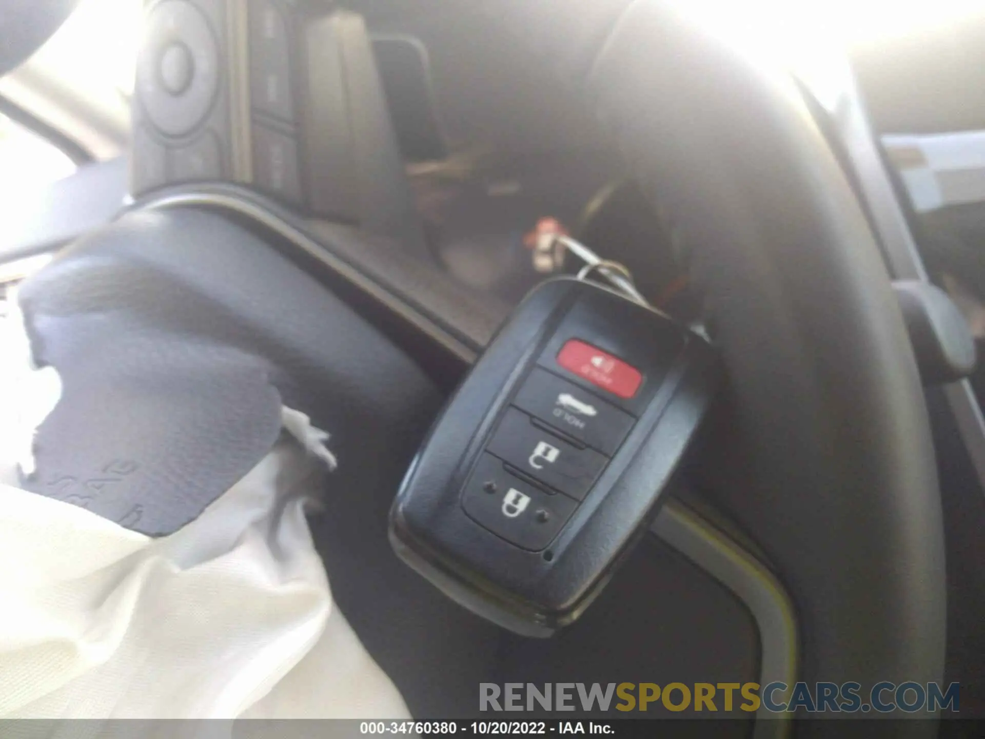 11 fotografías del automóvil dañado 4T1K61AK8NU006279 TOYOTA CAMRY 2022
