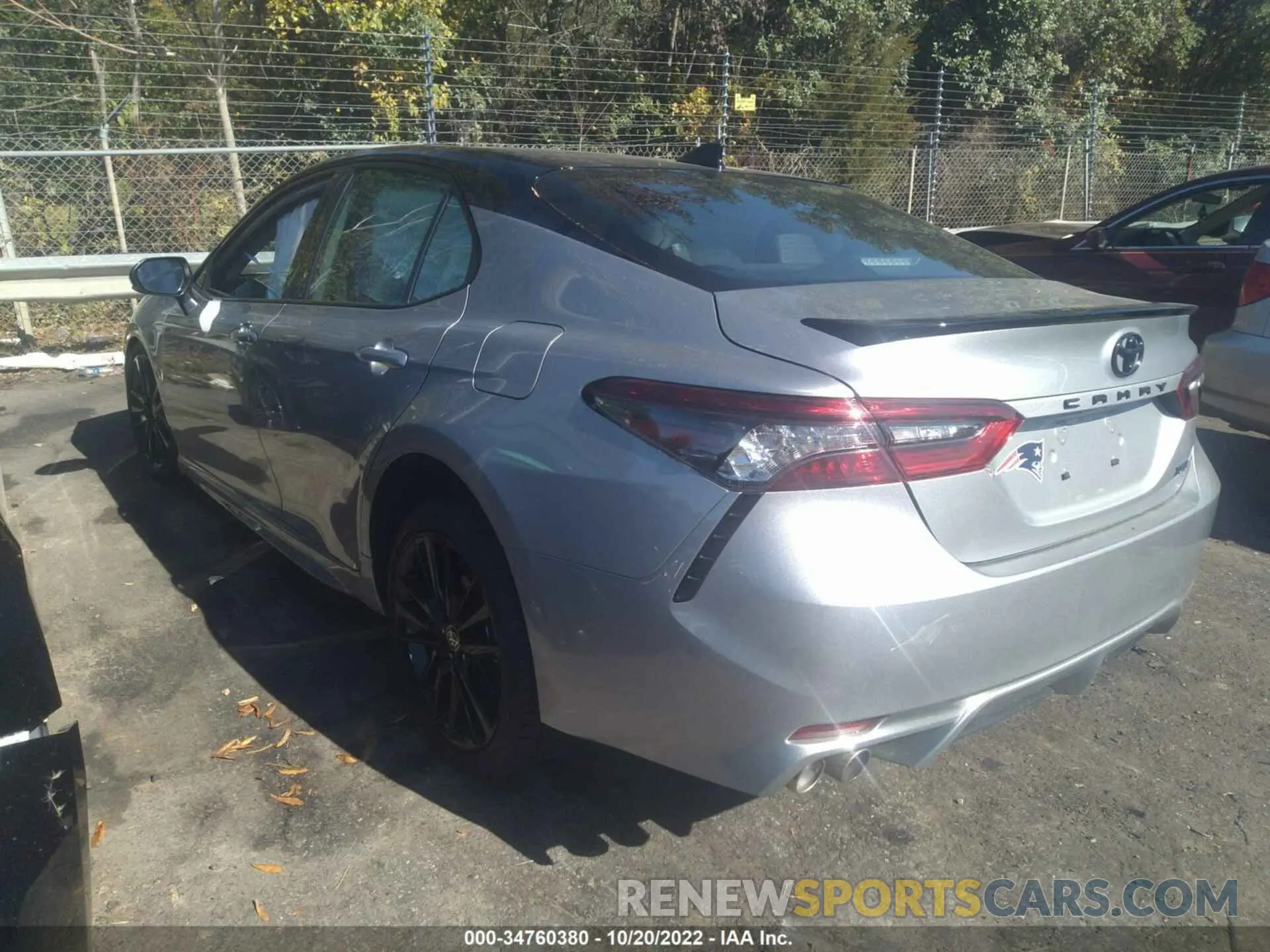 3 fotografías del automóvil dañado 4T1K61AK8NU006279 TOYOTA CAMRY 2022