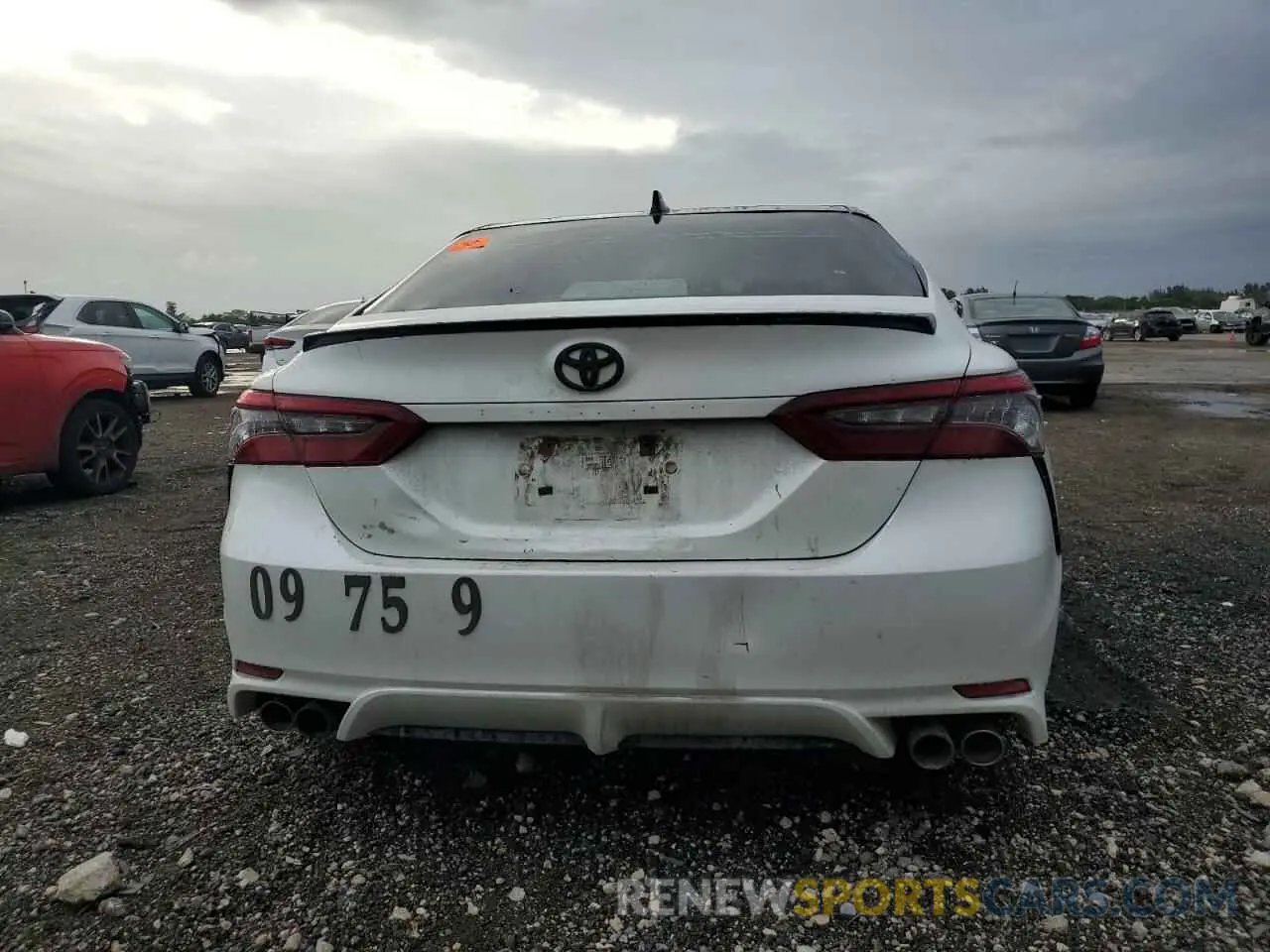 6 fotografías del automóvil dañado 4T1K61AK8NU012227 TOYOTA CAMRY 2022