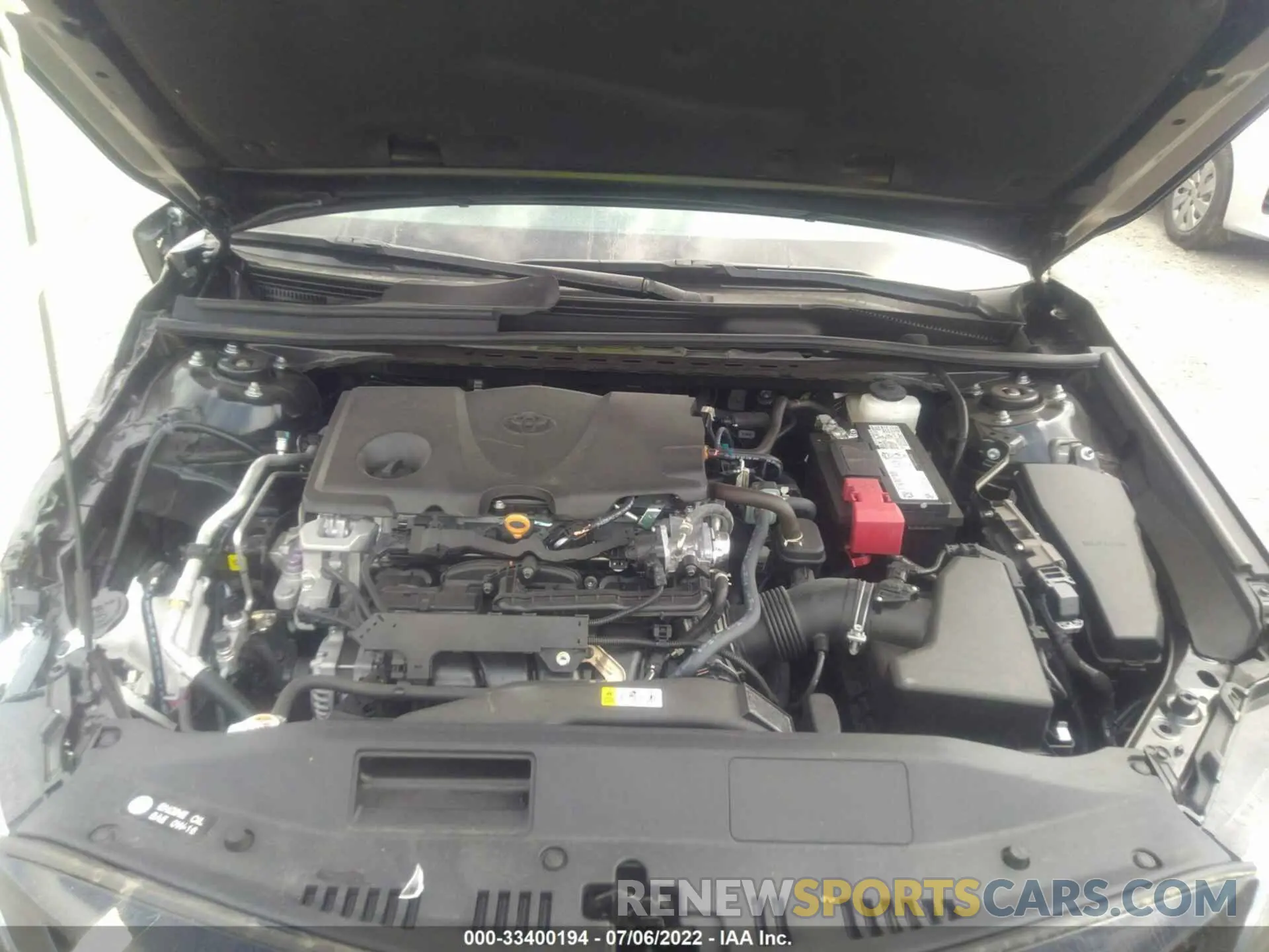 10 fotografías del automóvil dañado 4T1K61AK8NU014396 TOYOTA CAMRY 2022