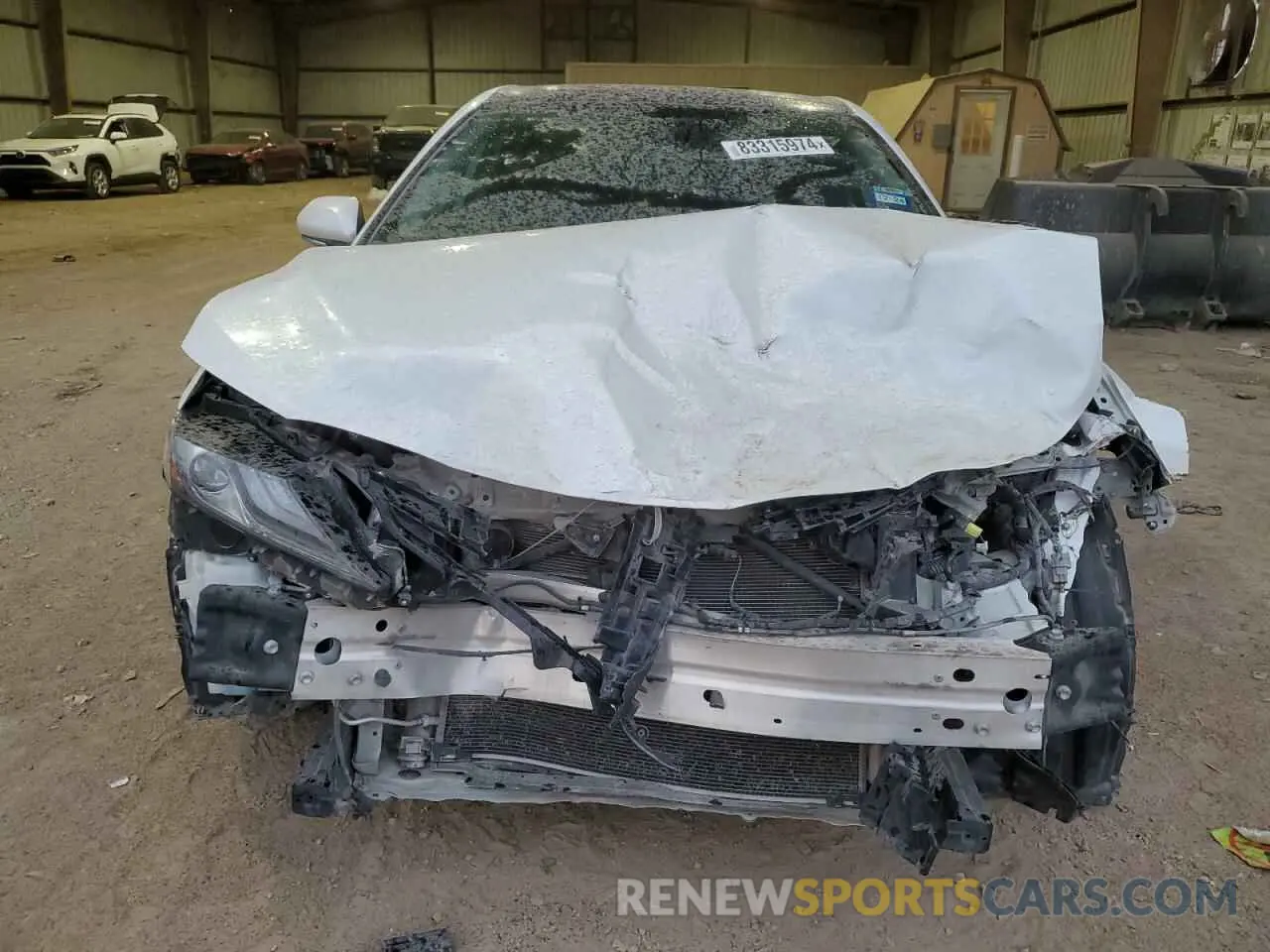 5 fotografías del automóvil dañado 4T1K61AK8NU019937 TOYOTA CAMRY 2022