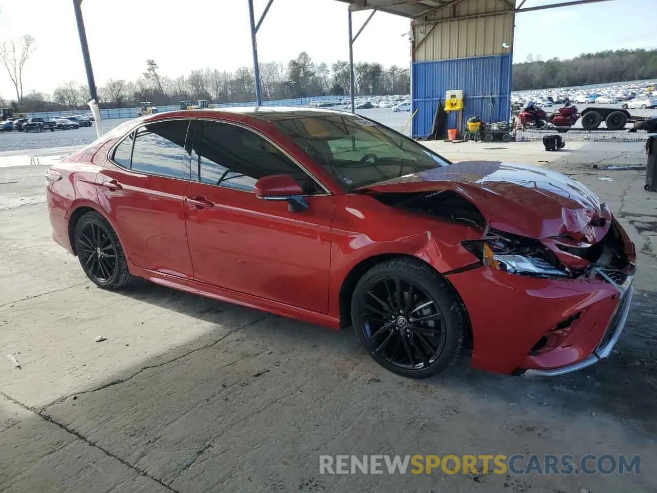4 fotografías del automóvil dañado 4T1K61AK8NU022868 TOYOTA CAMRY 2022