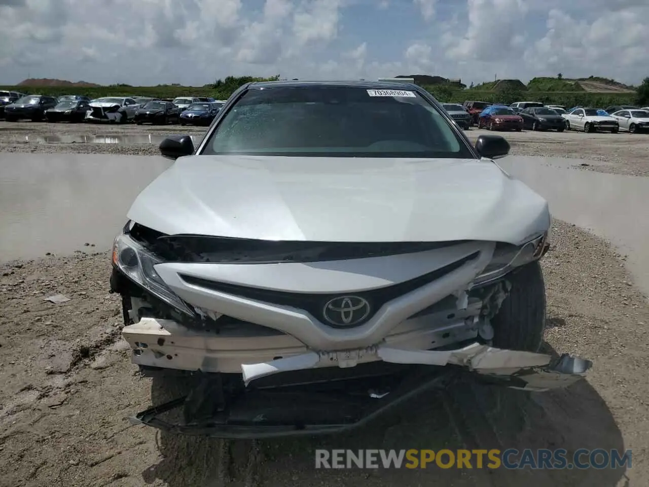 5 fotografías del automóvil dañado 4T1K61AK8NU024748 TOYOTA CAMRY 2022