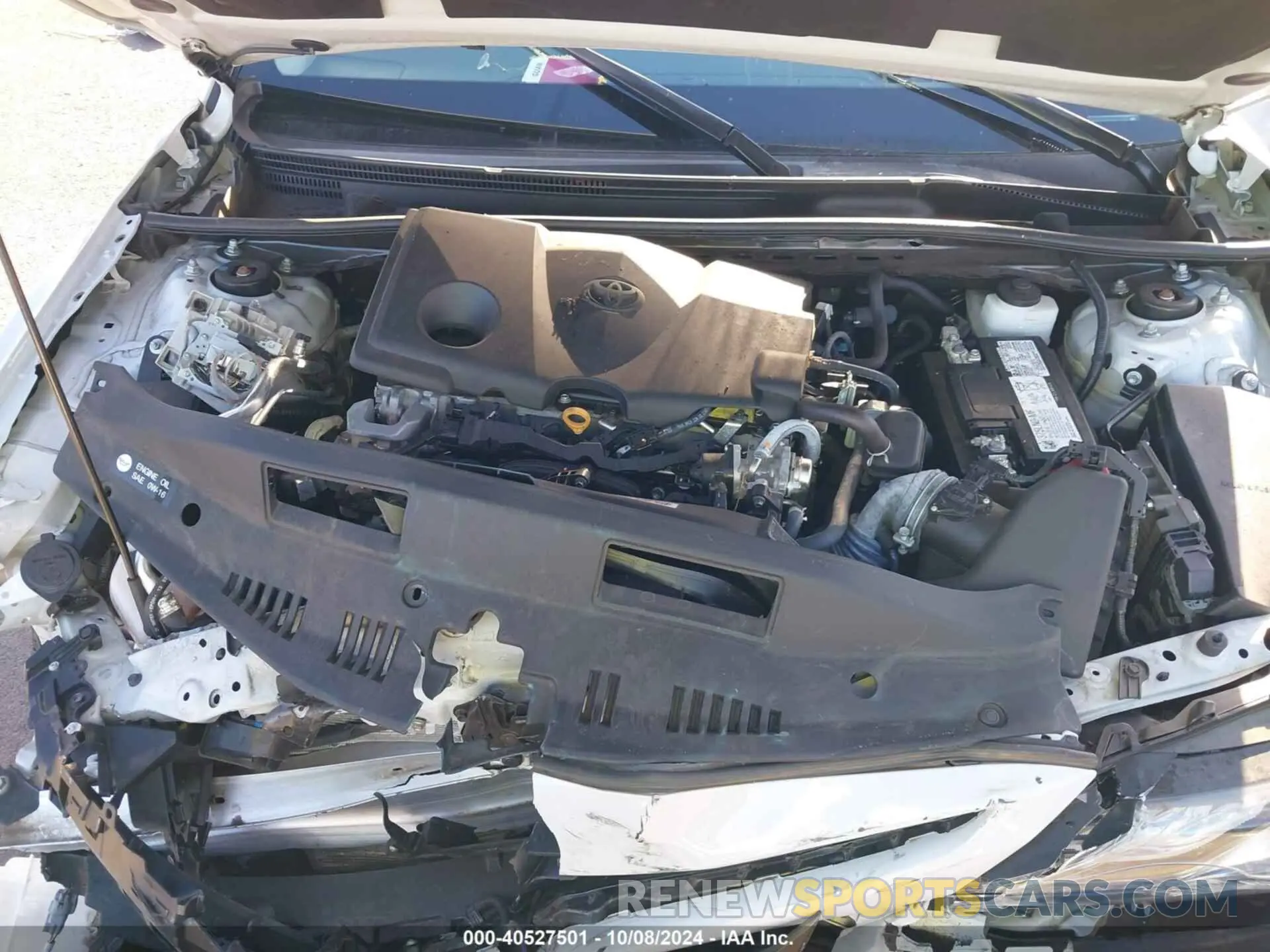 10 fotografías del automóvil dañado 4T1K61AK8NU053764 TOYOTA CAMRY 2022