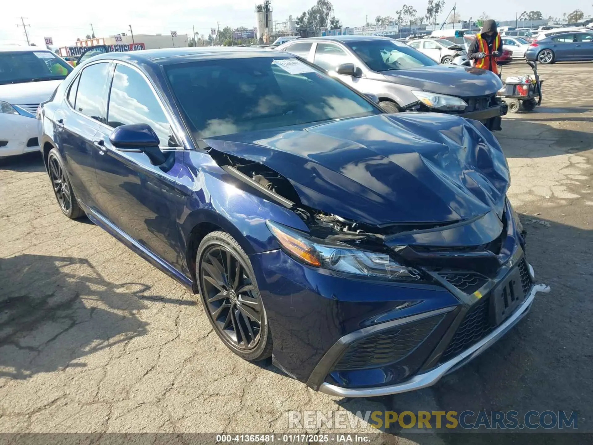 1 fotografías del automóvil dañado 4T1K61AK9NU008476 TOYOTA CAMRY 2022