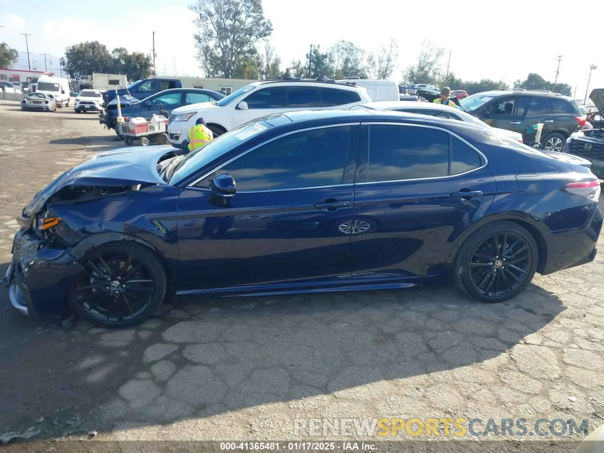 14 fotografías del automóvil dañado 4T1K61AK9NU008476 TOYOTA CAMRY 2022