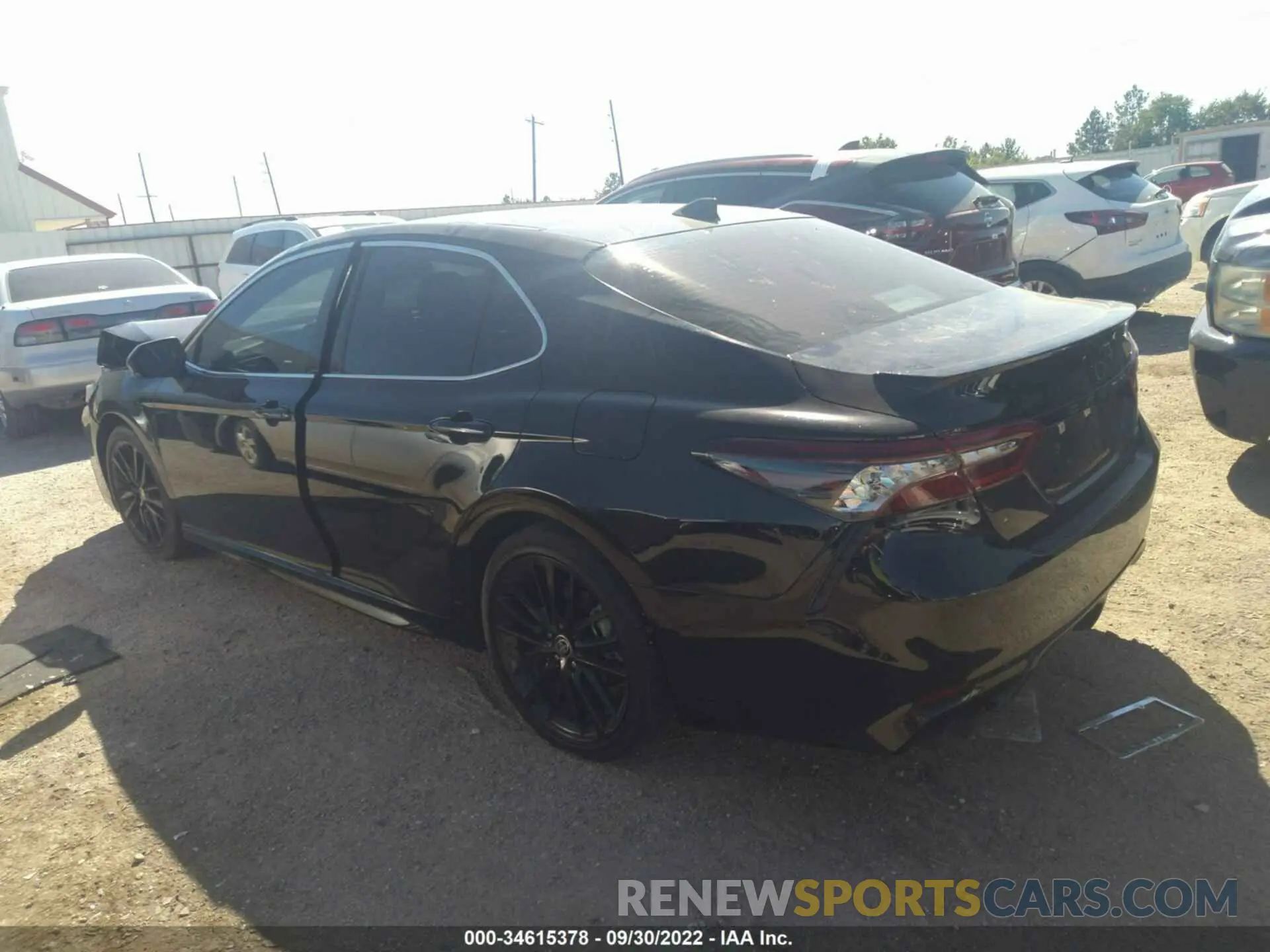 3 fotografías del automóvil dañado 4T1K61AK9NU024516 TOYOTA CAMRY 2022