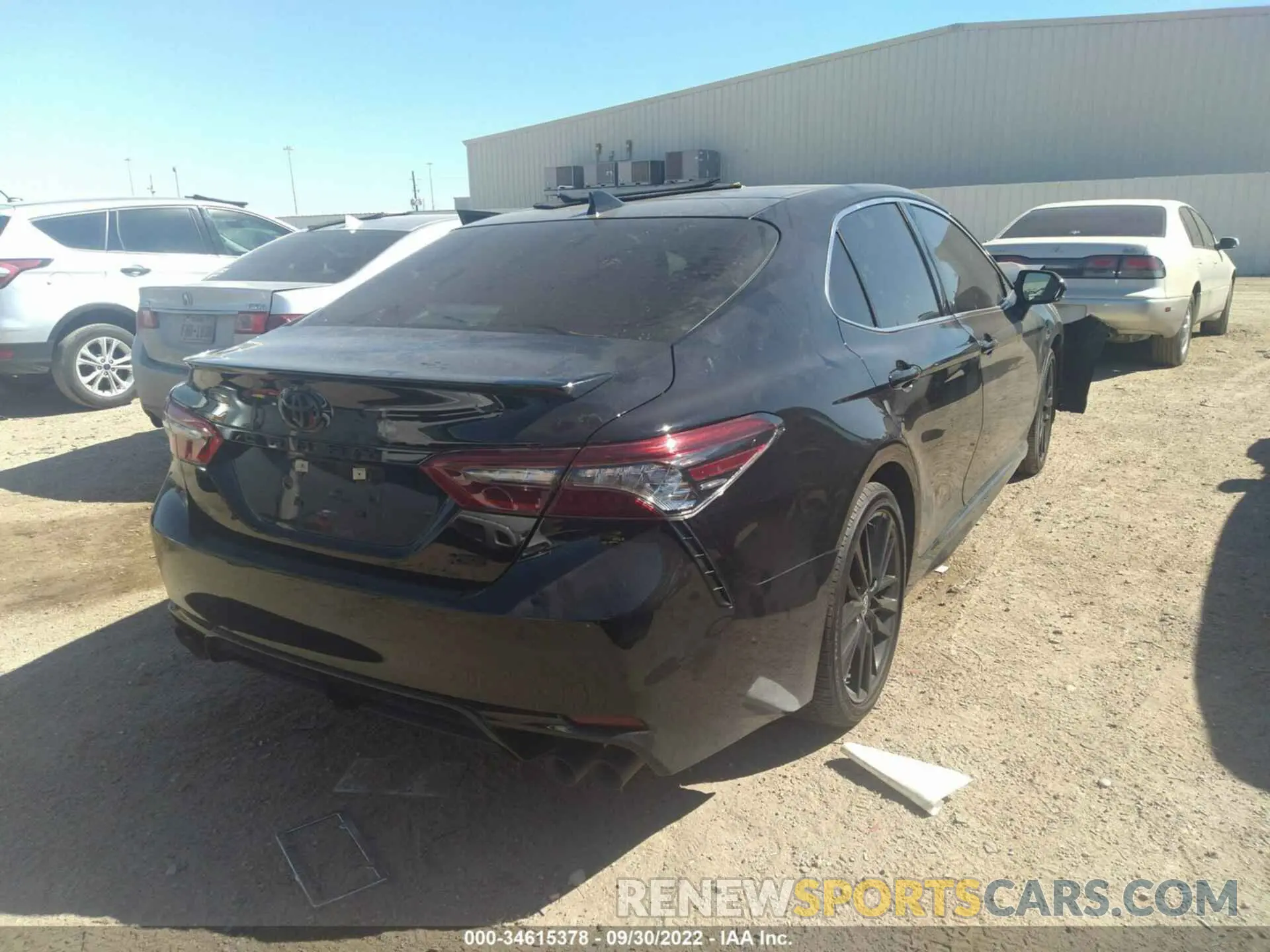 4 fotografías del automóvil dañado 4T1K61AK9NU024516 TOYOTA CAMRY 2022