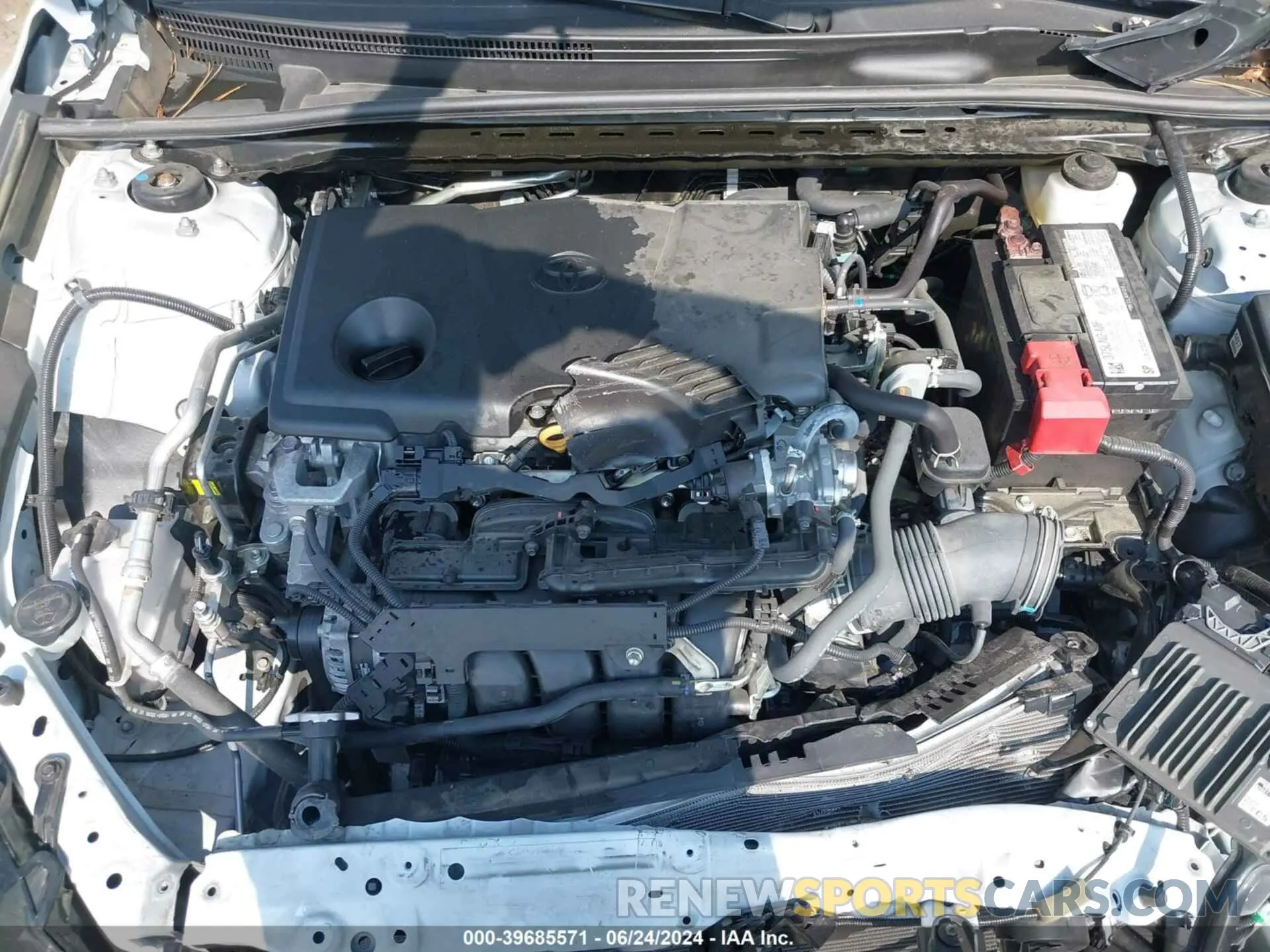 10 fotografías del automóvil dañado 4T1K61AKXNU716977 TOYOTA CAMRY 2022