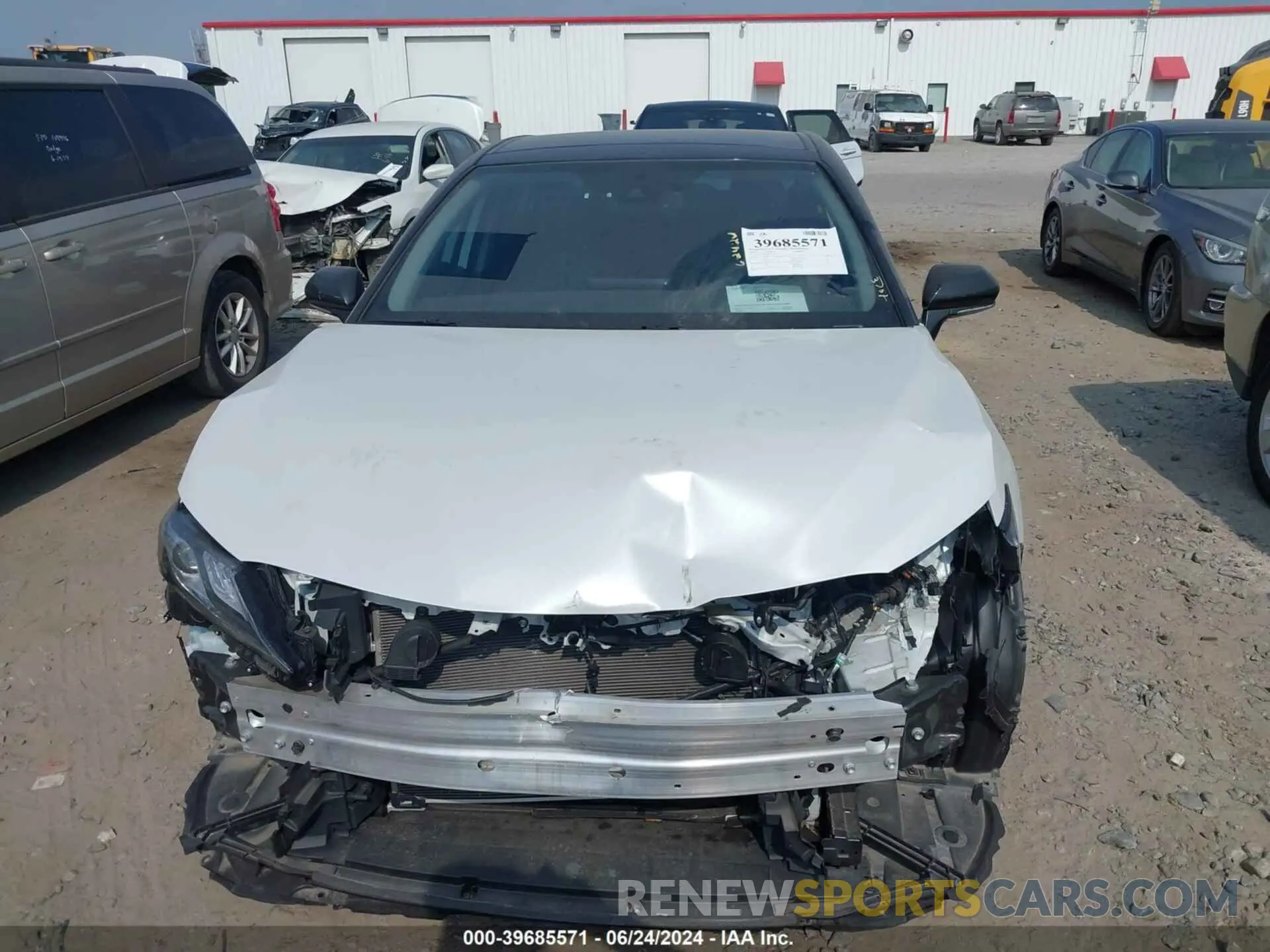 12 fotografías del automóvil dañado 4T1K61AKXNU716977 TOYOTA CAMRY 2022