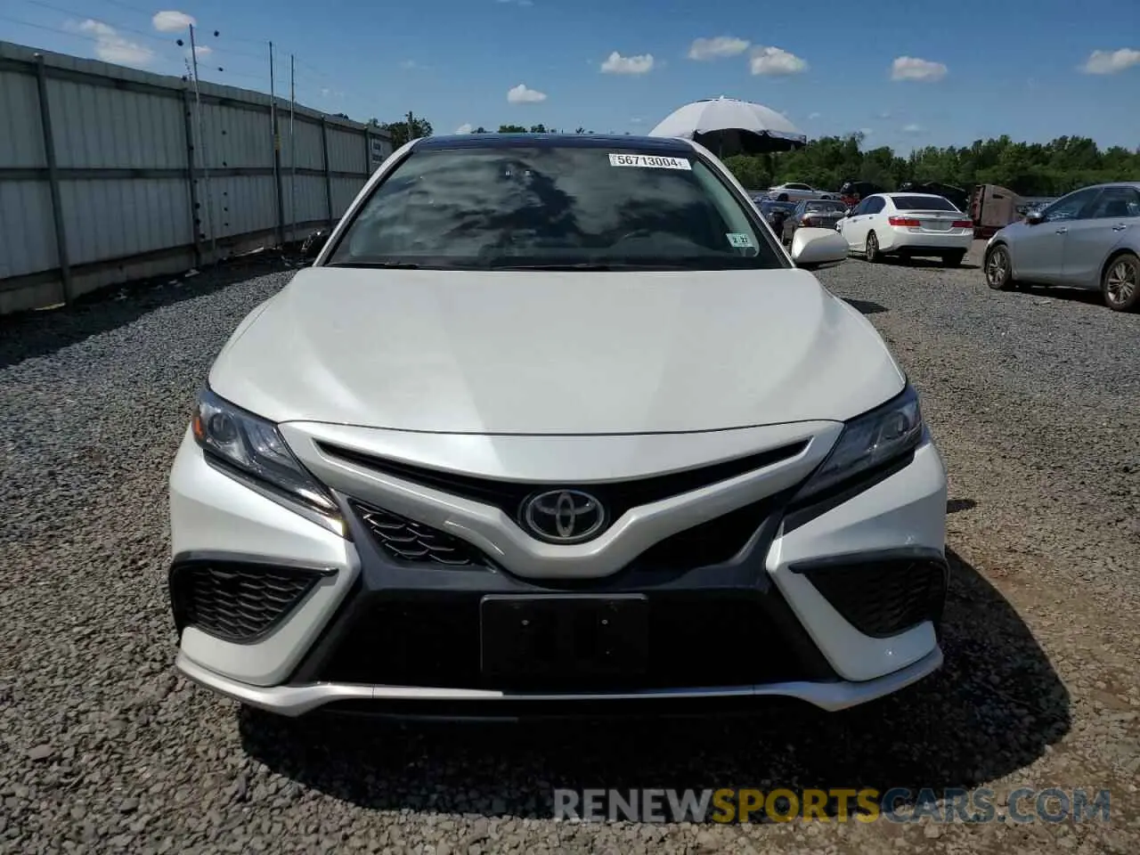 5 fotografías del automóvil dañado 4T1K61BK0NU053059 TOYOTA CAMRY 2022