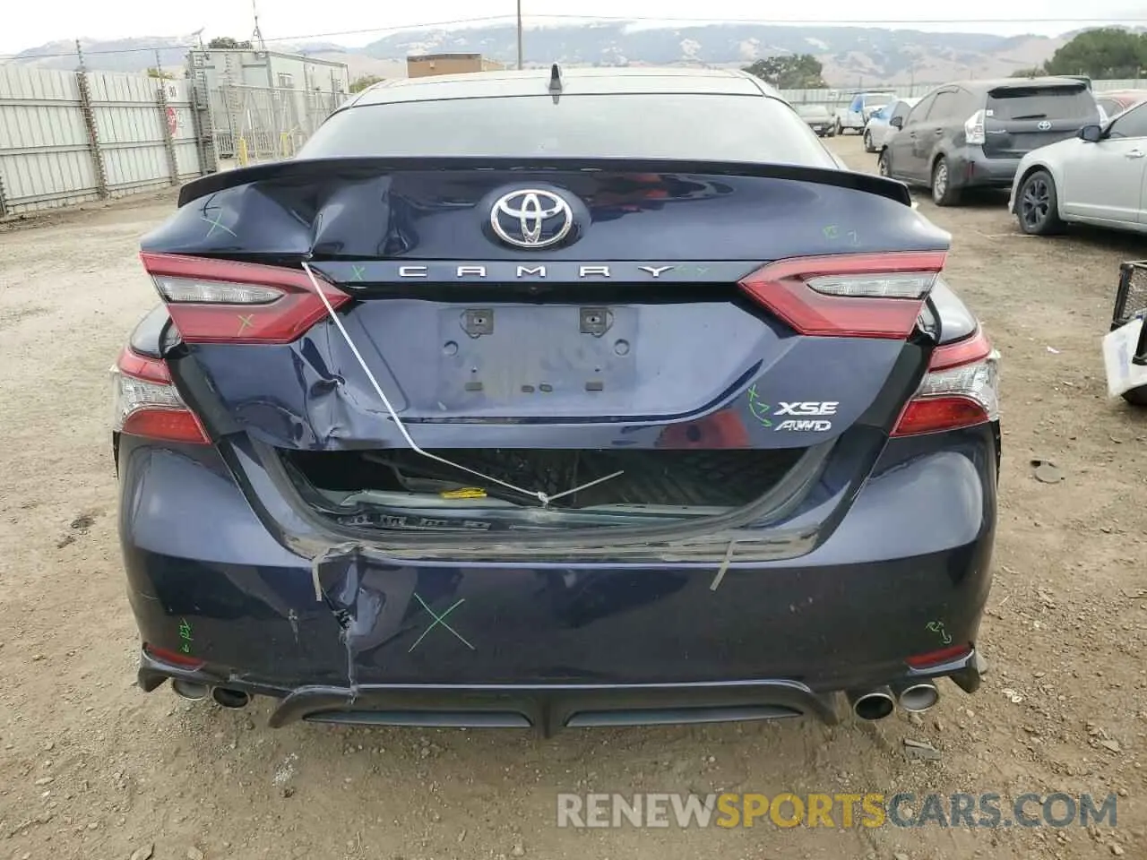 6 fotografías del automóvil dañado 4T1K61BK3NU057381 TOYOTA CAMRY 2022