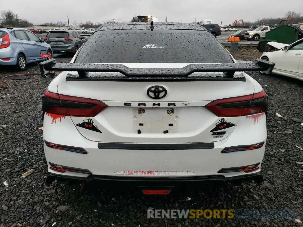 6 fotografías del automóvil dañado 4T1K61BK3NU068803 TOYOTA CAMRY 2022