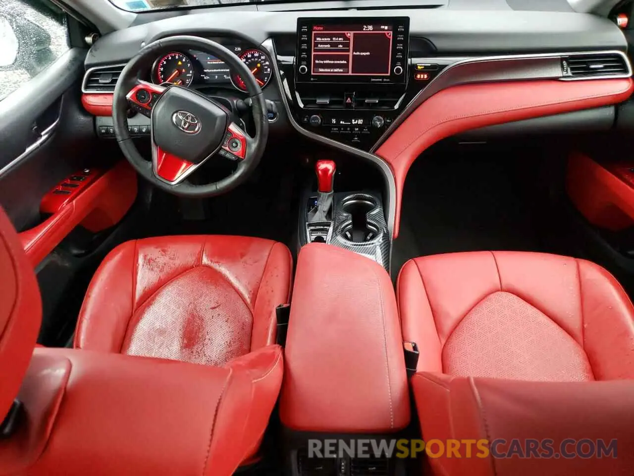 8 fotografías del automóvil dañado 4T1K61BK3NU068803 TOYOTA CAMRY 2022