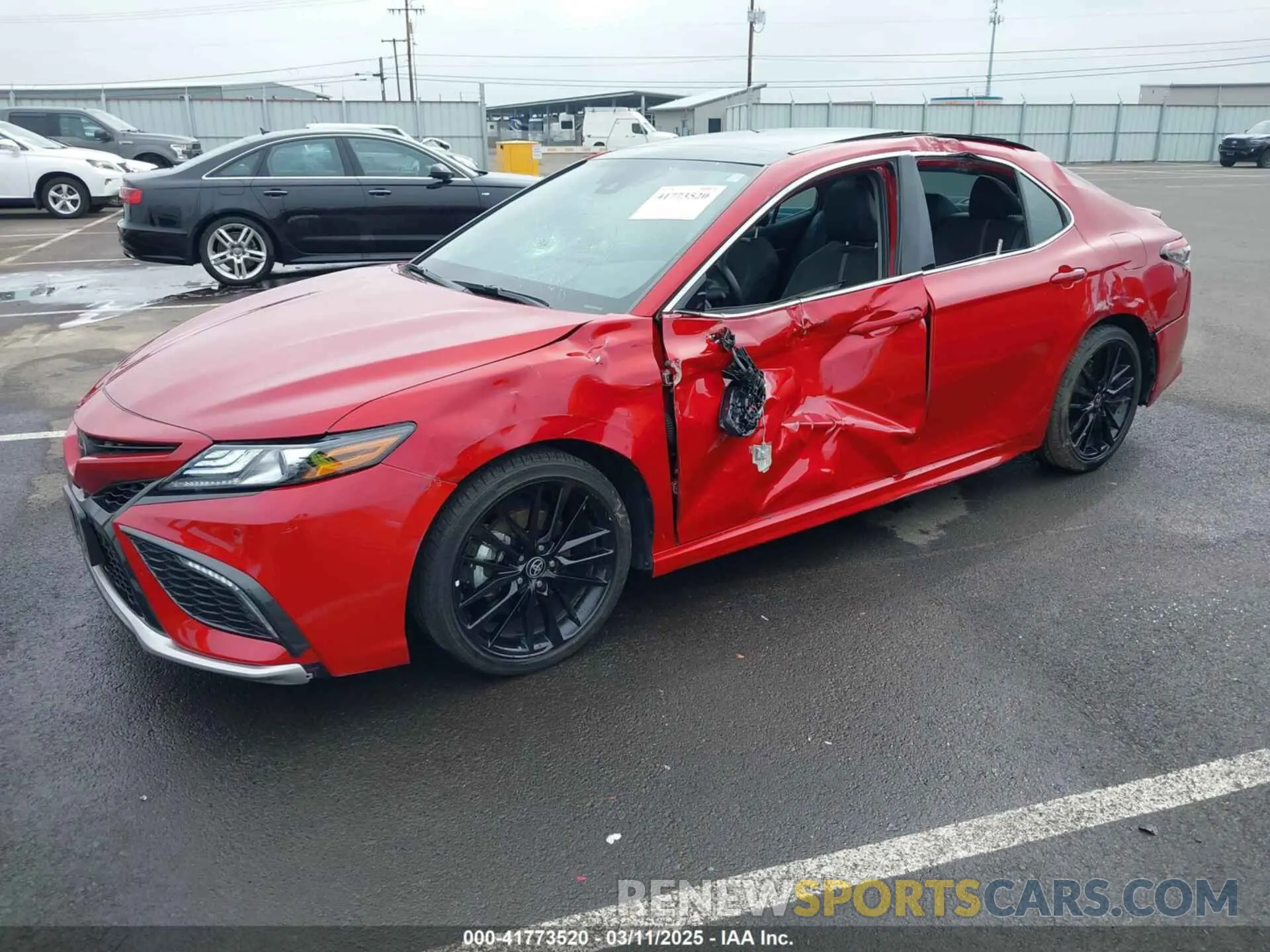 2 fotografías del automóvil dañado 4T1K61BKXNU068748 TOYOTA CAMRY 2022