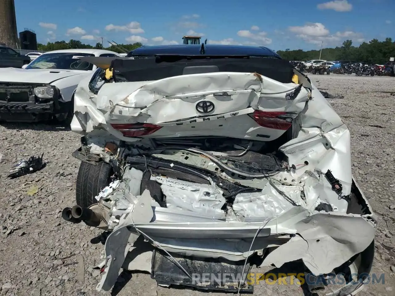 6 fotografías del automóvil dañado 4T1KZ1AK0NU063258 TOYOTA CAMRY 2022