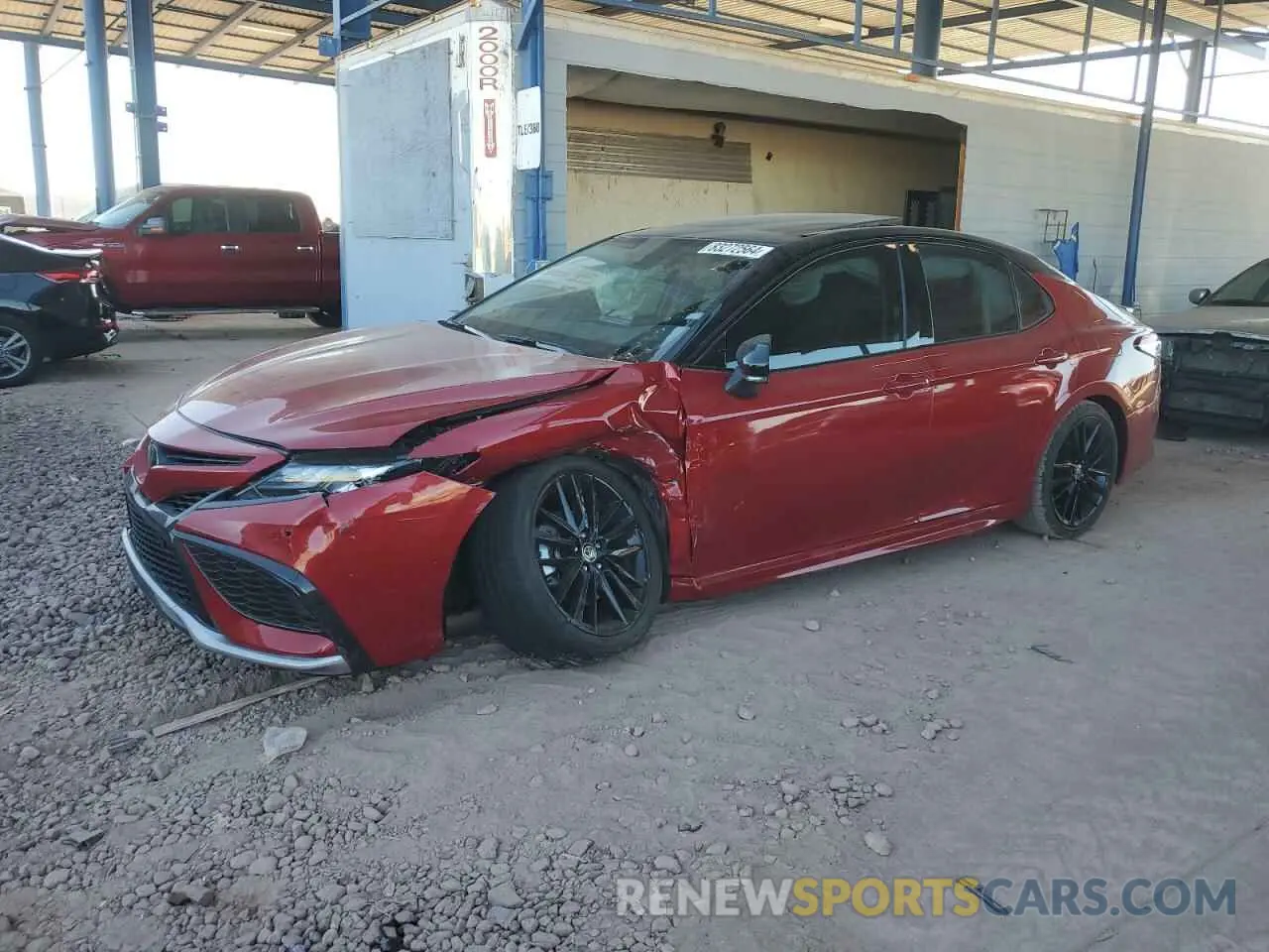 1 fotografías del automóvil dañado 4T1KZ1AK0NU068606 TOYOTA CAMRY 2022