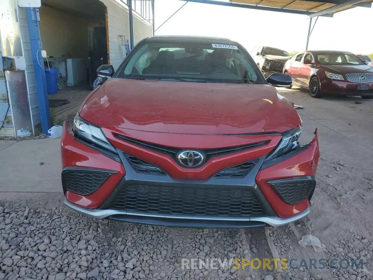 5 fotografías del automóvil dañado 4T1KZ1AK0NU068606 TOYOTA CAMRY 2022