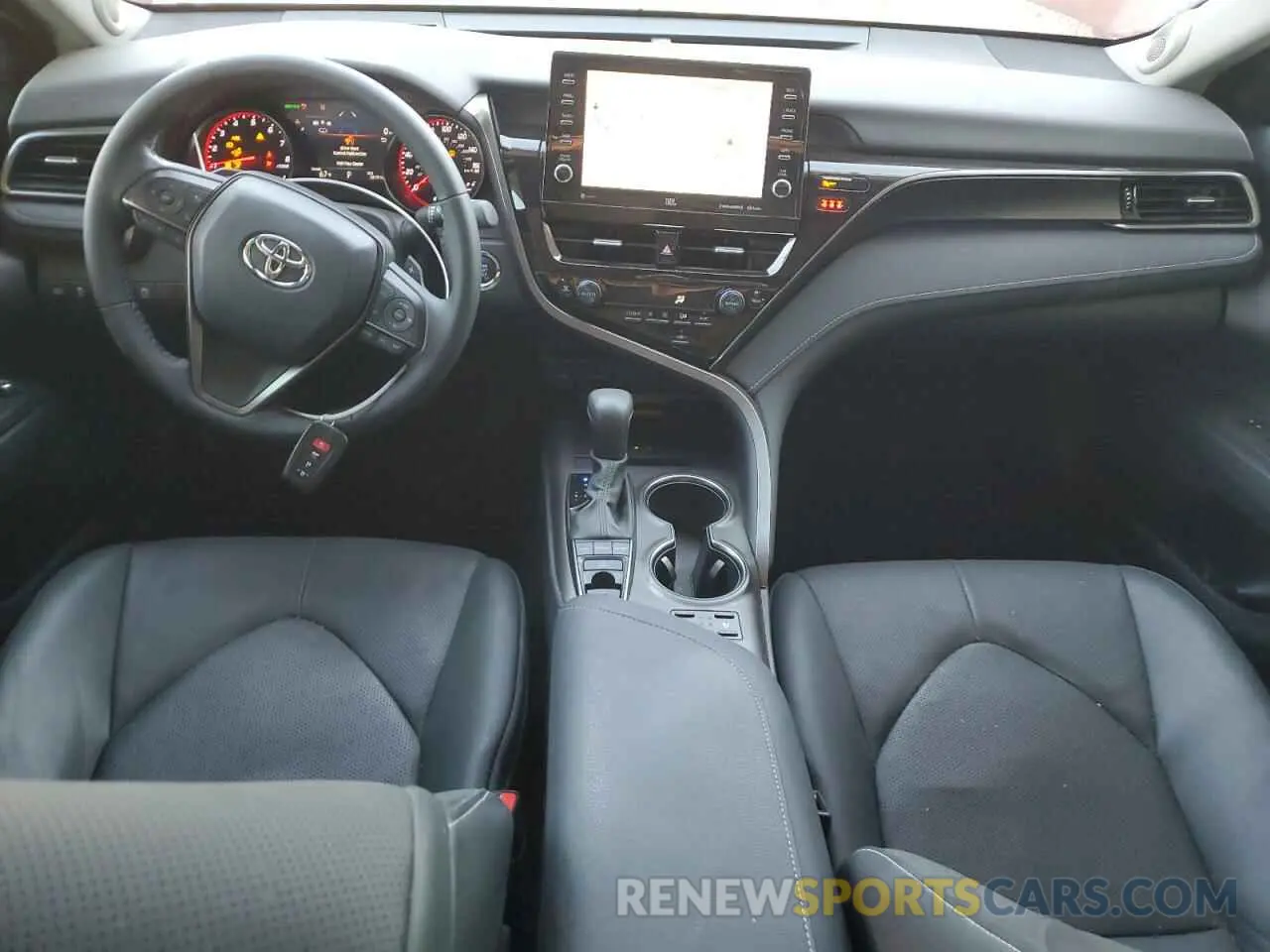8 fotografías del automóvil dañado 4T1KZ1AK0NU068606 TOYOTA CAMRY 2022