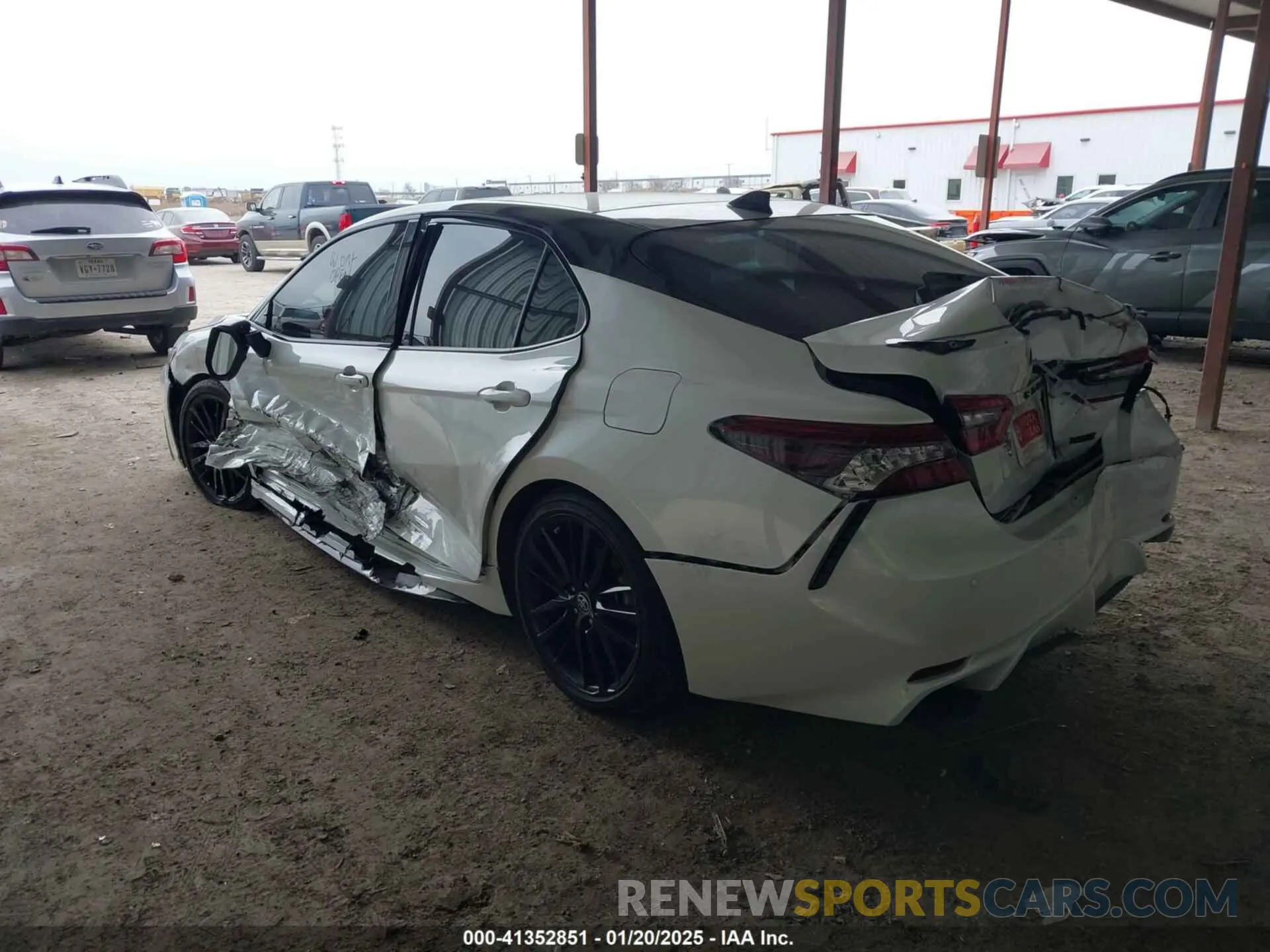 3 fotografías del automóvil dañado 4T1KZ1AK0NU069545 TOYOTA CAMRY 2022