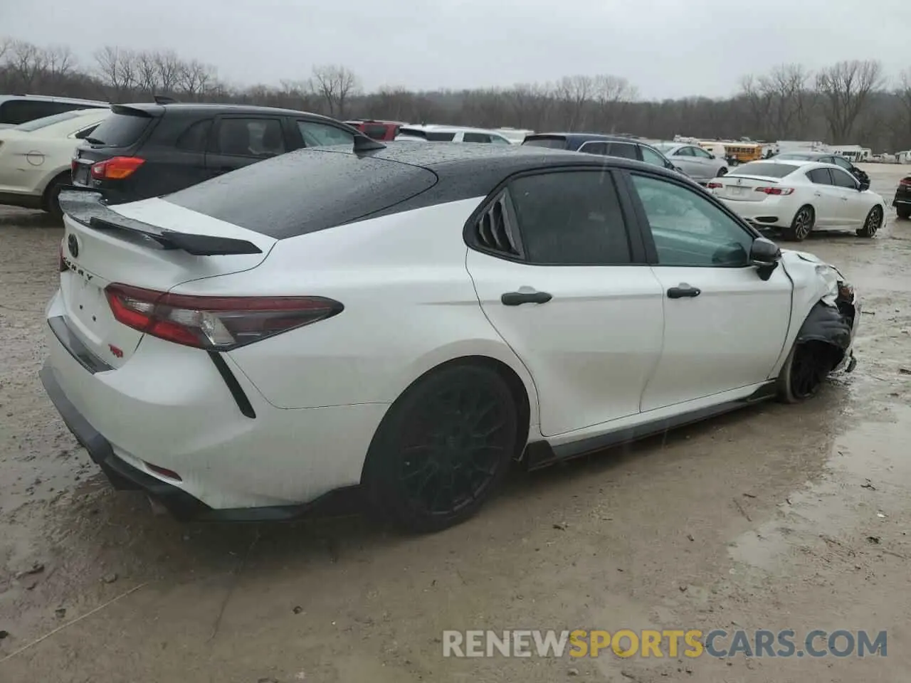 3 fotografías del automóvil dañado 4T1KZ1AK1NU070946 TOYOTA CAMRY 2022
