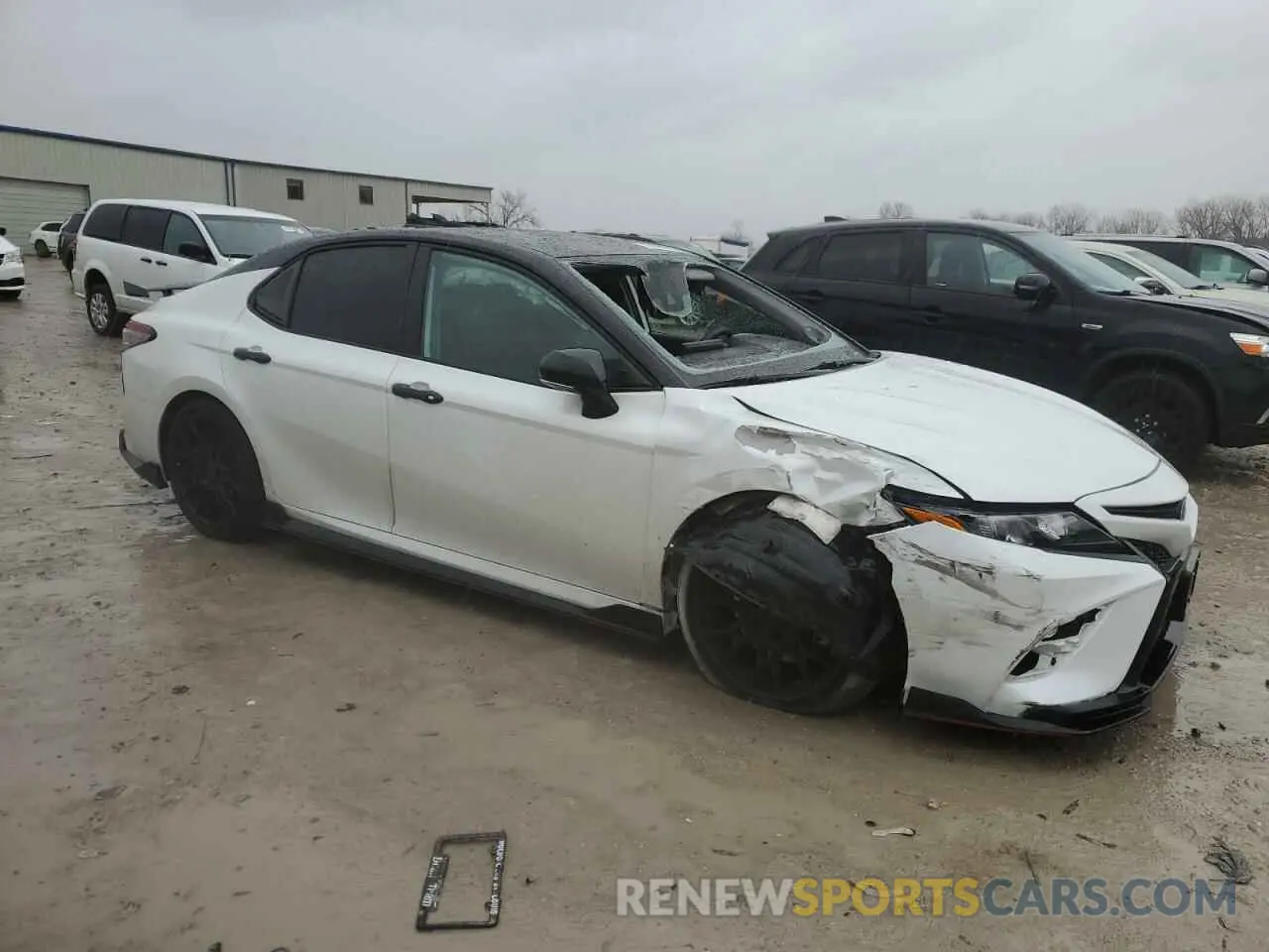 4 fotografías del automóvil dañado 4T1KZ1AK1NU070946 TOYOTA CAMRY 2022
