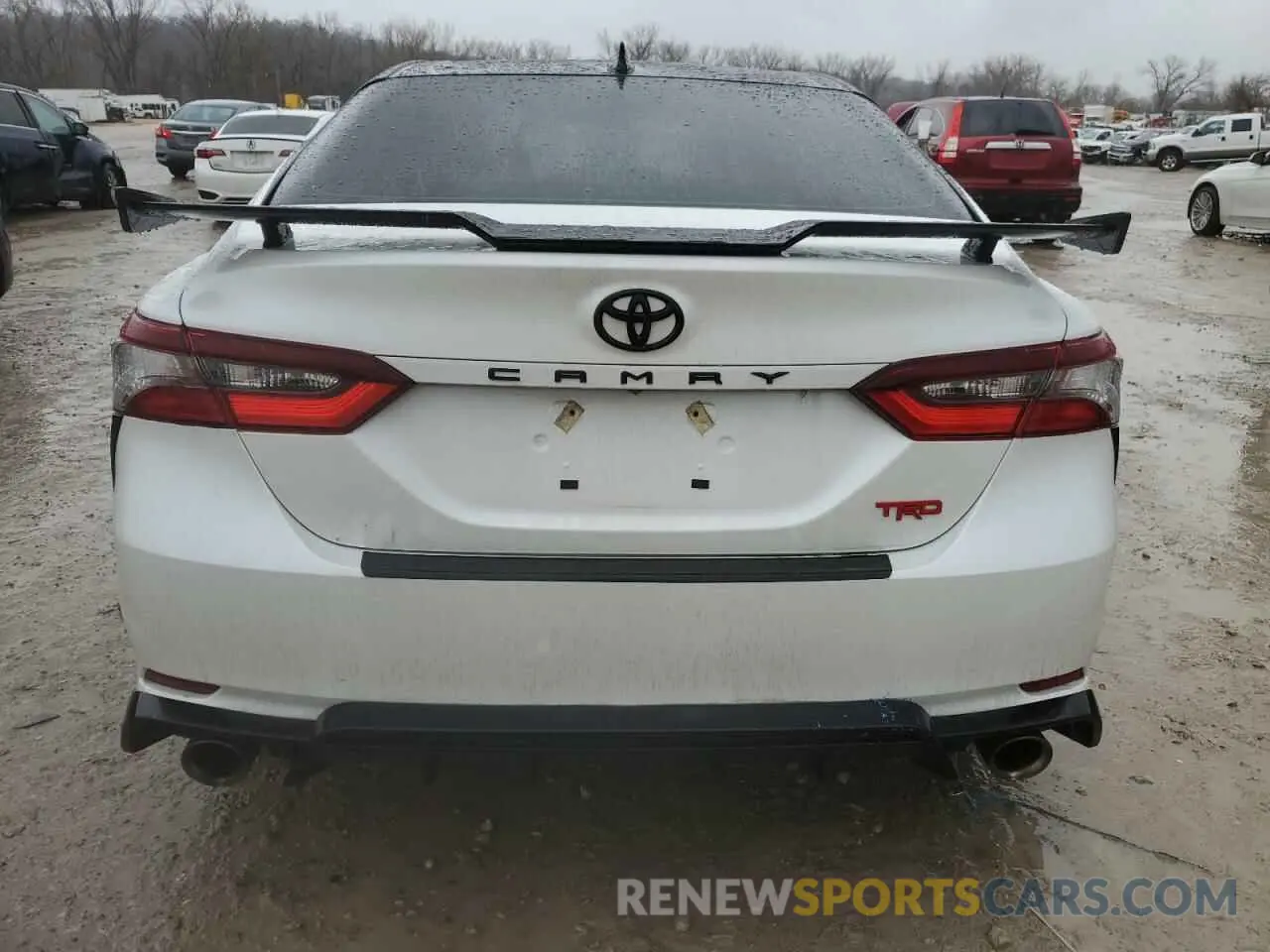 6 fotografías del automóvil dañado 4T1KZ1AK1NU070946 TOYOTA CAMRY 2022