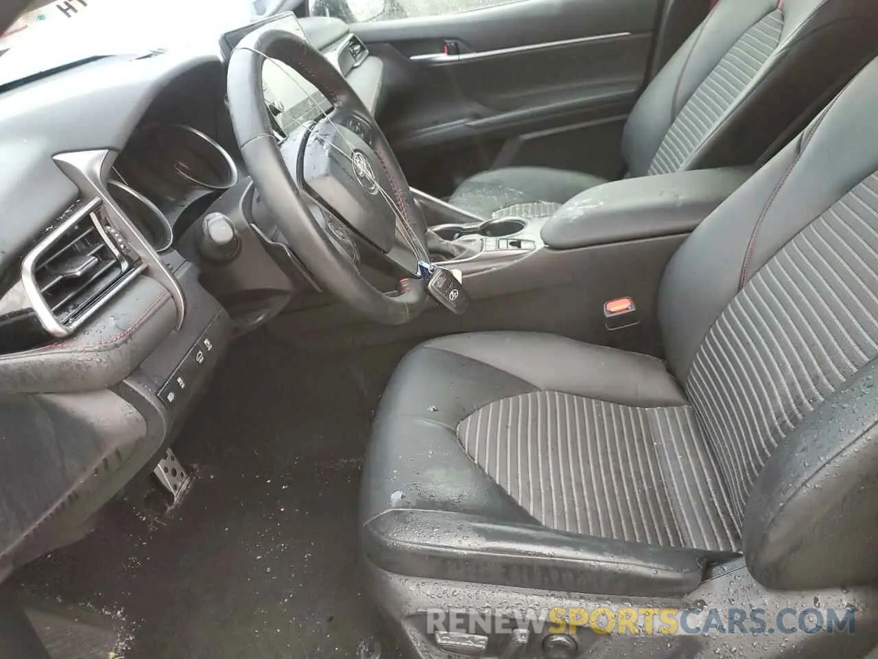 7 fotografías del automóvil dañado 4T1KZ1AK1NU070946 TOYOTA CAMRY 2022
