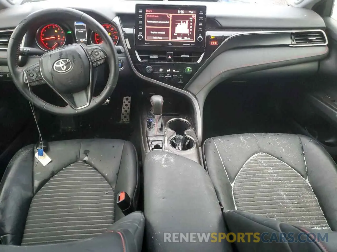 8 fotografías del automóvil dañado 4T1KZ1AK1NU070946 TOYOTA CAMRY 2022