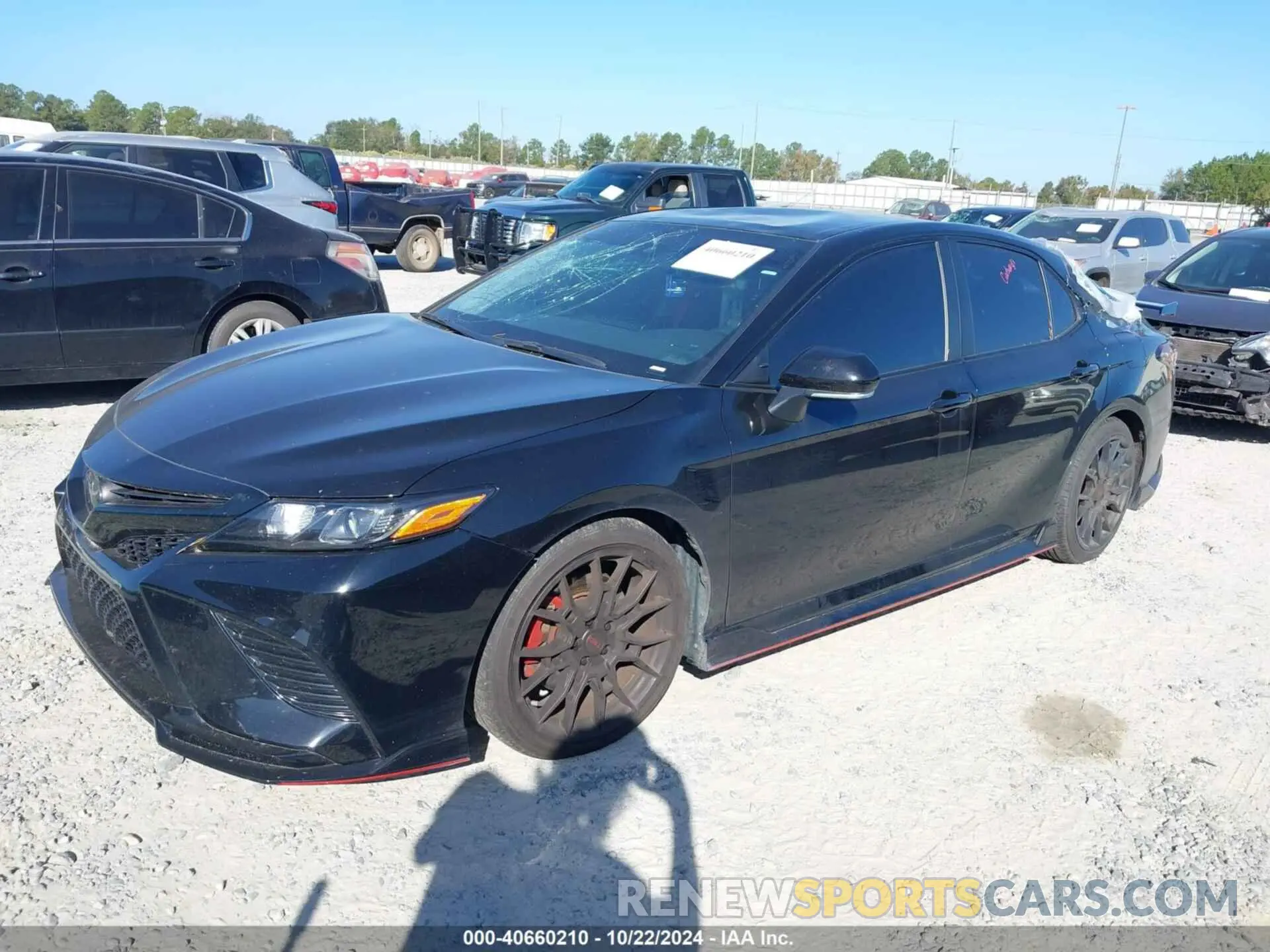 2 fotografías del automóvil dañado 4T1KZ1AK2NU065402 TOYOTA CAMRY 2022