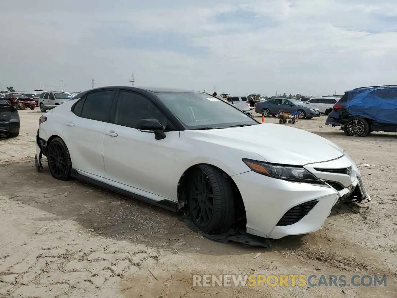 4 fotografías del automóvil dañado 4T1KZ1AK2NU067781 TOYOTA CAMRY 2022