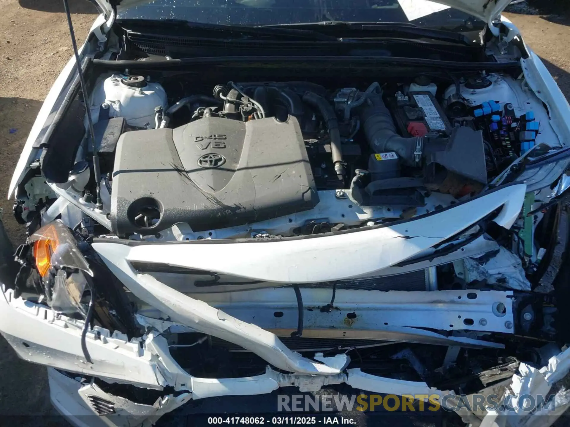 10 fotografías del automóvil dañado 4T1KZ1AK2NU069465 TOYOTA CAMRY 2022