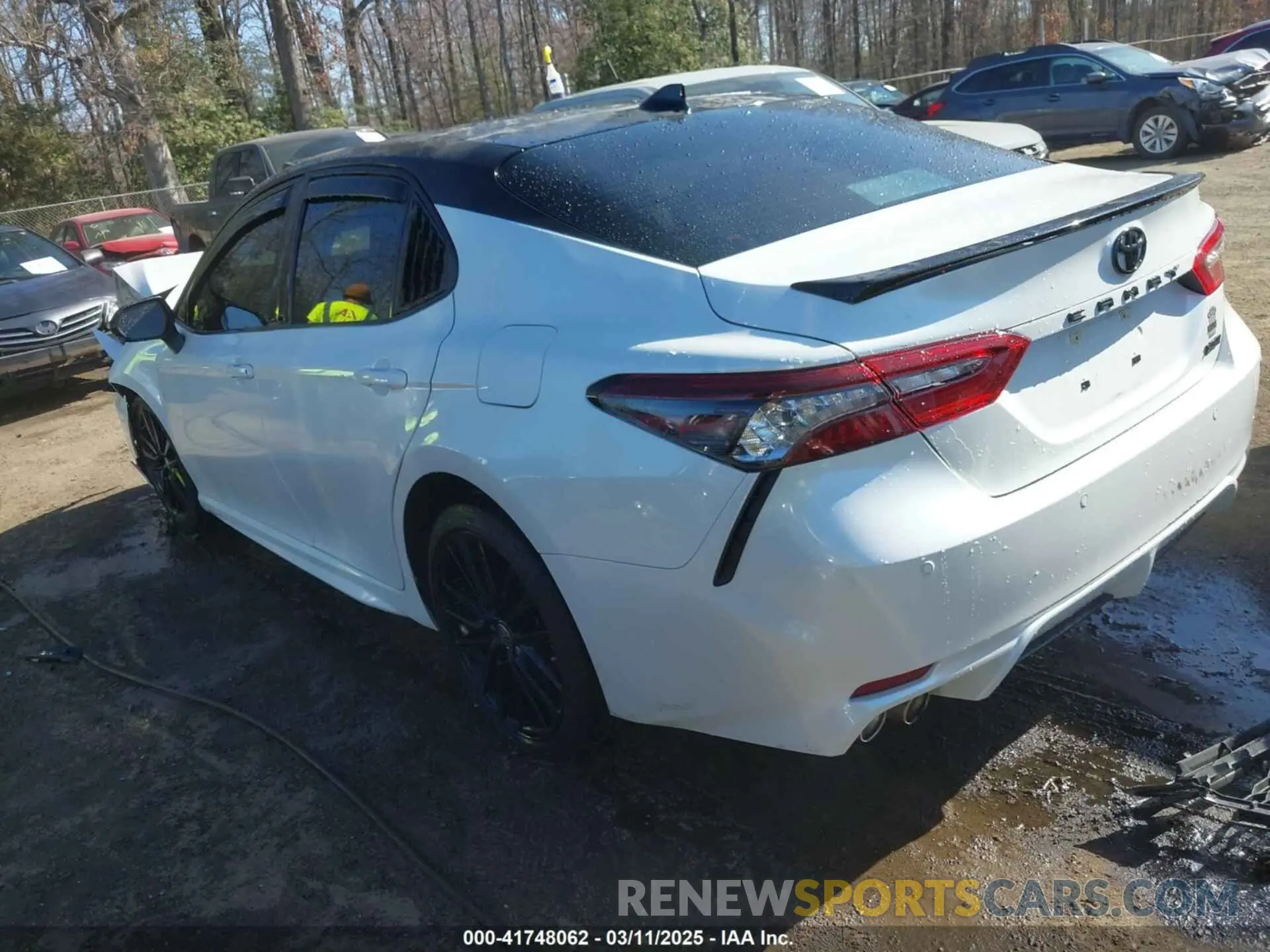 3 fotografías del automóvil dañado 4T1KZ1AK2NU069465 TOYOTA CAMRY 2022