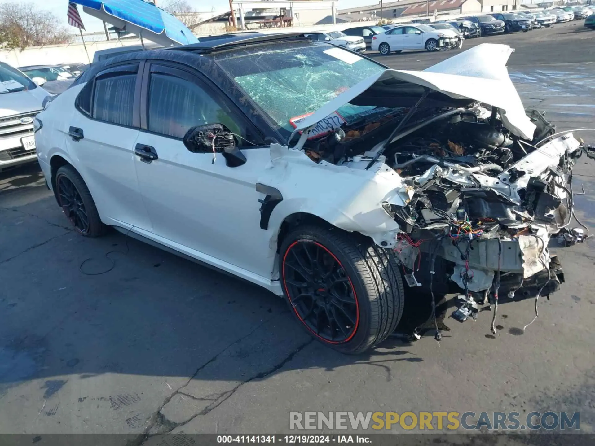 1 fotografías del automóvil dañado 4T1KZ1AK3NU065294 TOYOTA CAMRY 2022