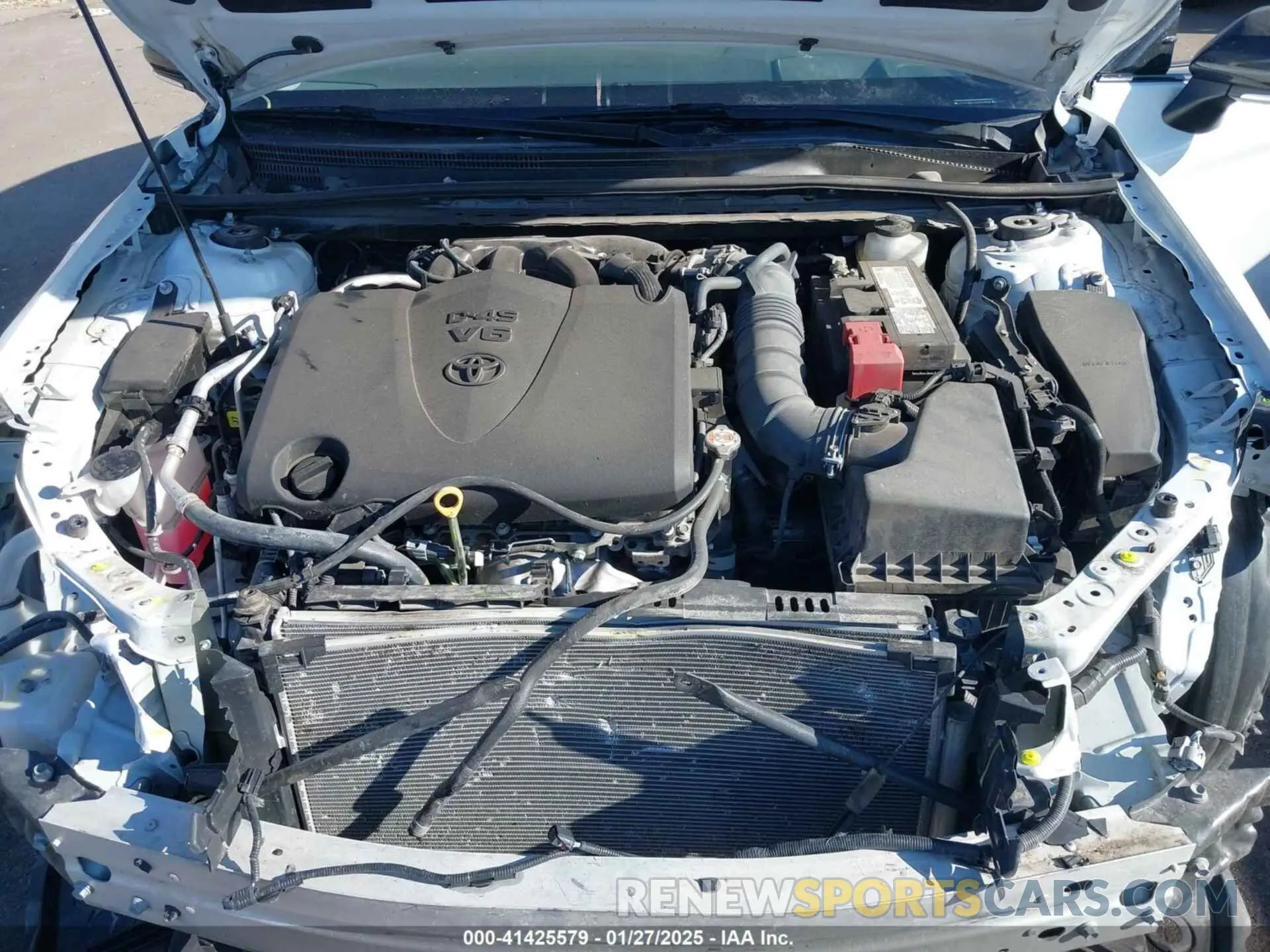 10 fotografías del automóvil dañado 4T1KZ1AK3NU070558 TOYOTA CAMRY 2022