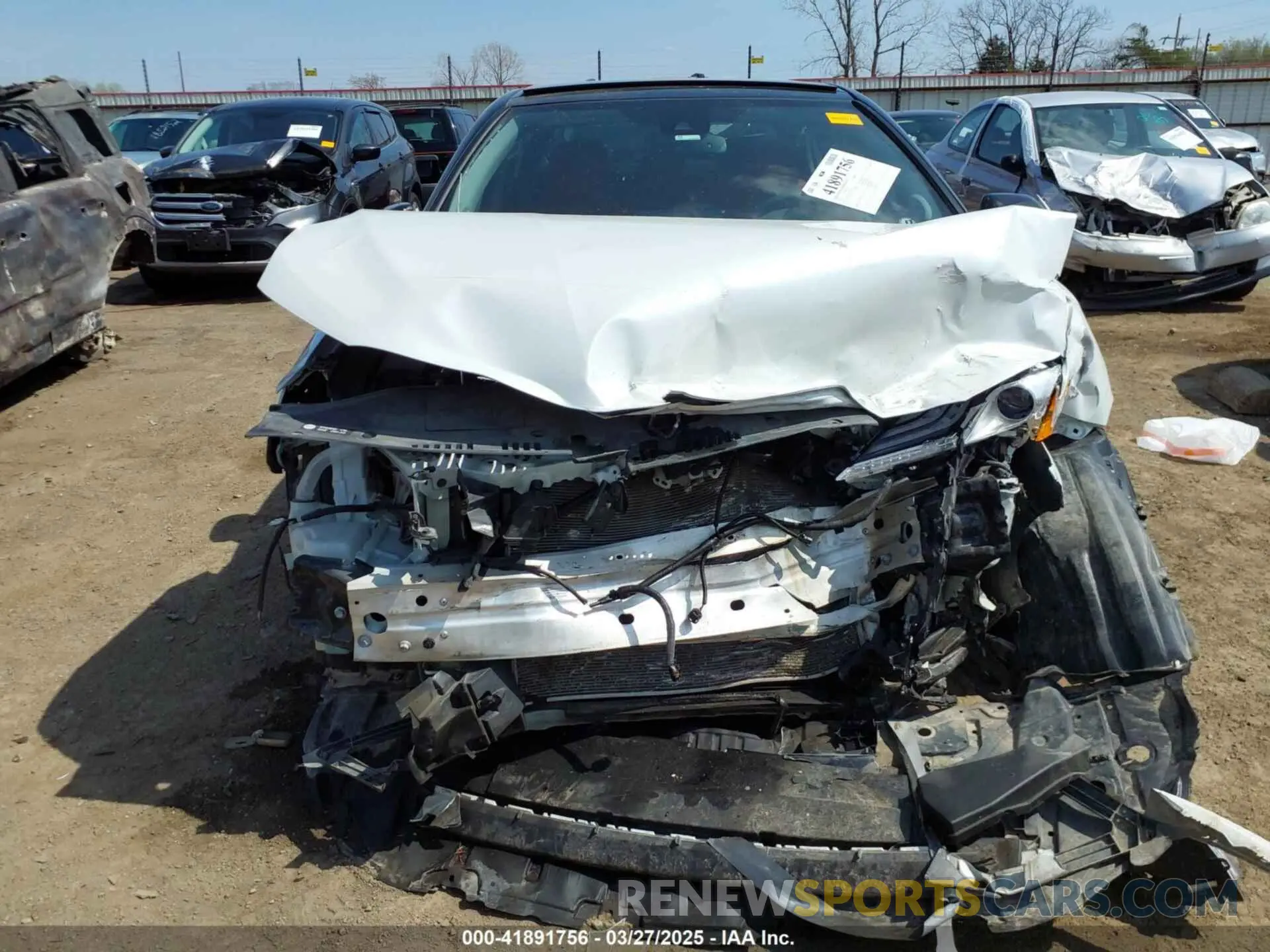 12 fotografías del automóvil dañado 4T1KZ1AK3NU070981 TOYOTA CAMRY 2022