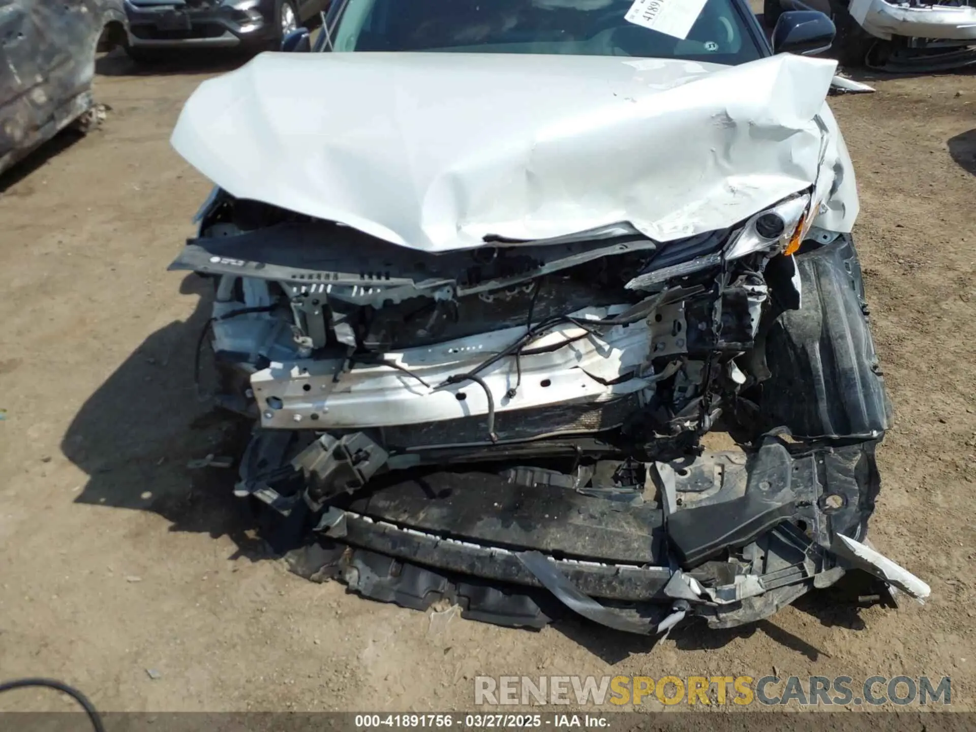 6 fotografías del automóvil dañado 4T1KZ1AK3NU070981 TOYOTA CAMRY 2022