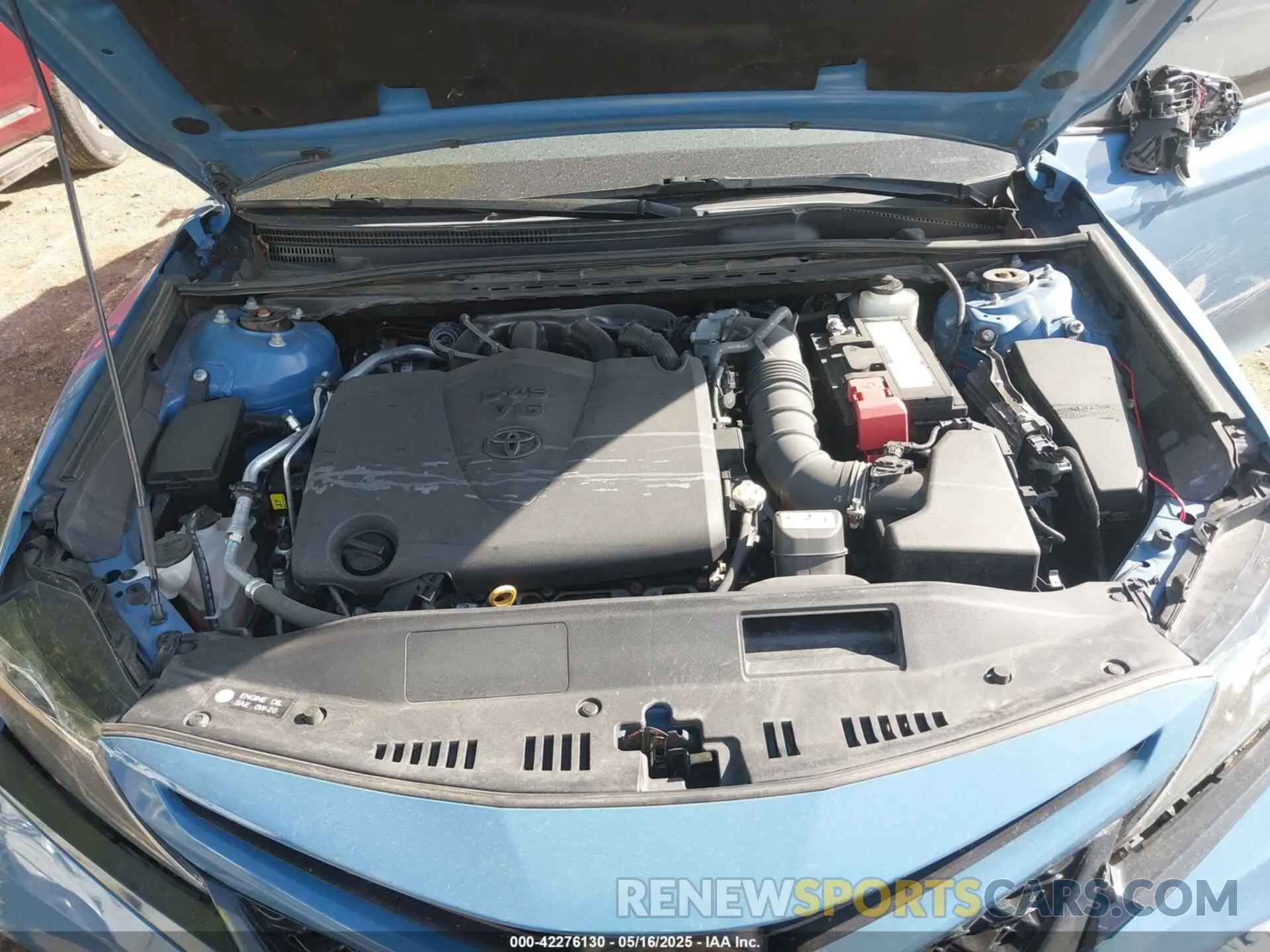 10 fotografías del automóvil dañado 4T1KZ1AK4NU061948 TOYOTA CAMRY 2022
