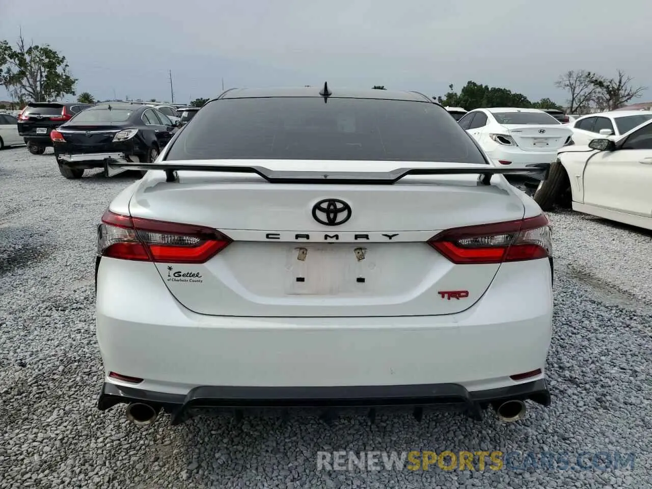 6 fotografías del automóvil dañado 4T1KZ1AK4NU064591 TOYOTA CAMRY 2022