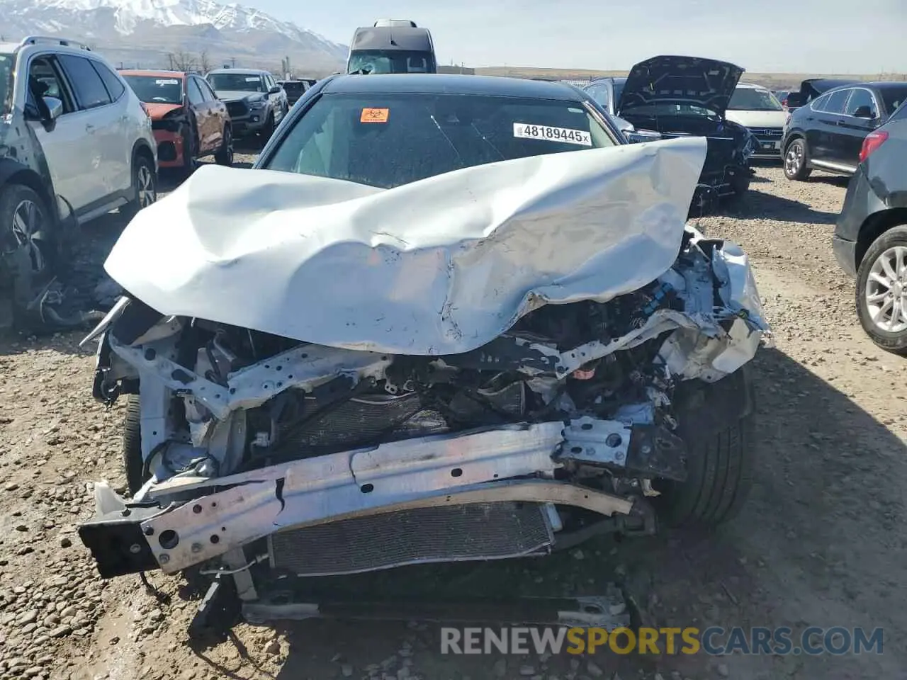 5 fotografías del automóvil dañado 4T1KZ1AK4NU068950 TOYOTA CAMRY 2022