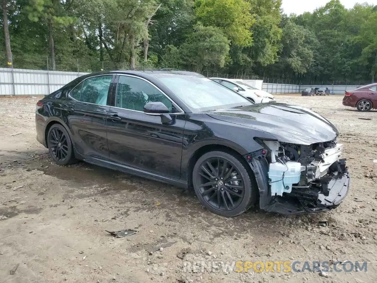 4 fotografías del automóvil dañado 4T1KZ1AK4NU069063 TOYOTA CAMRY 2022