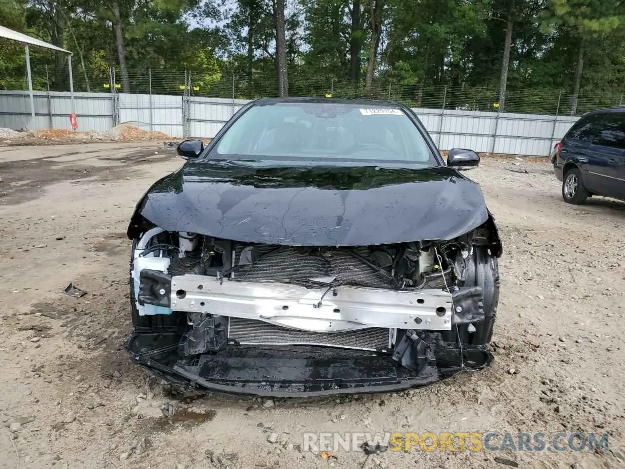 5 fotografías del automóvil dañado 4T1KZ1AK4NU069063 TOYOTA CAMRY 2022